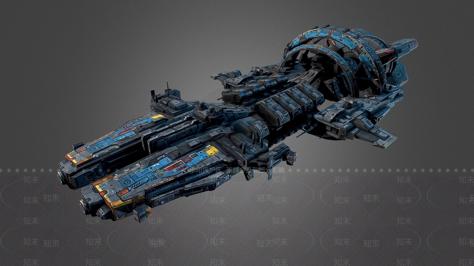 现代宇宙飞船3D模型下载【ID:1125491666】