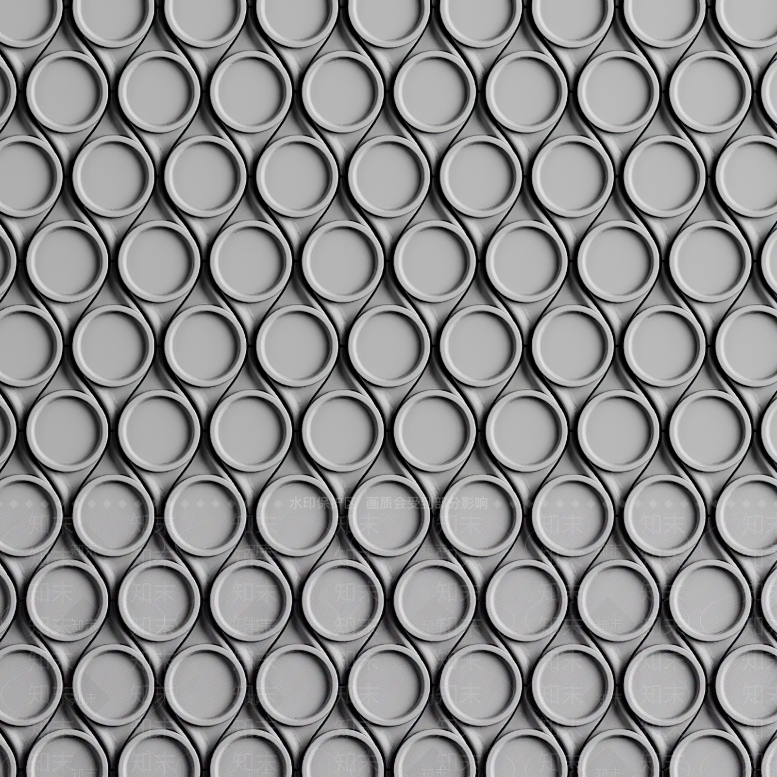 现代石膏背景墙3D模型下载【ID:1125511480】