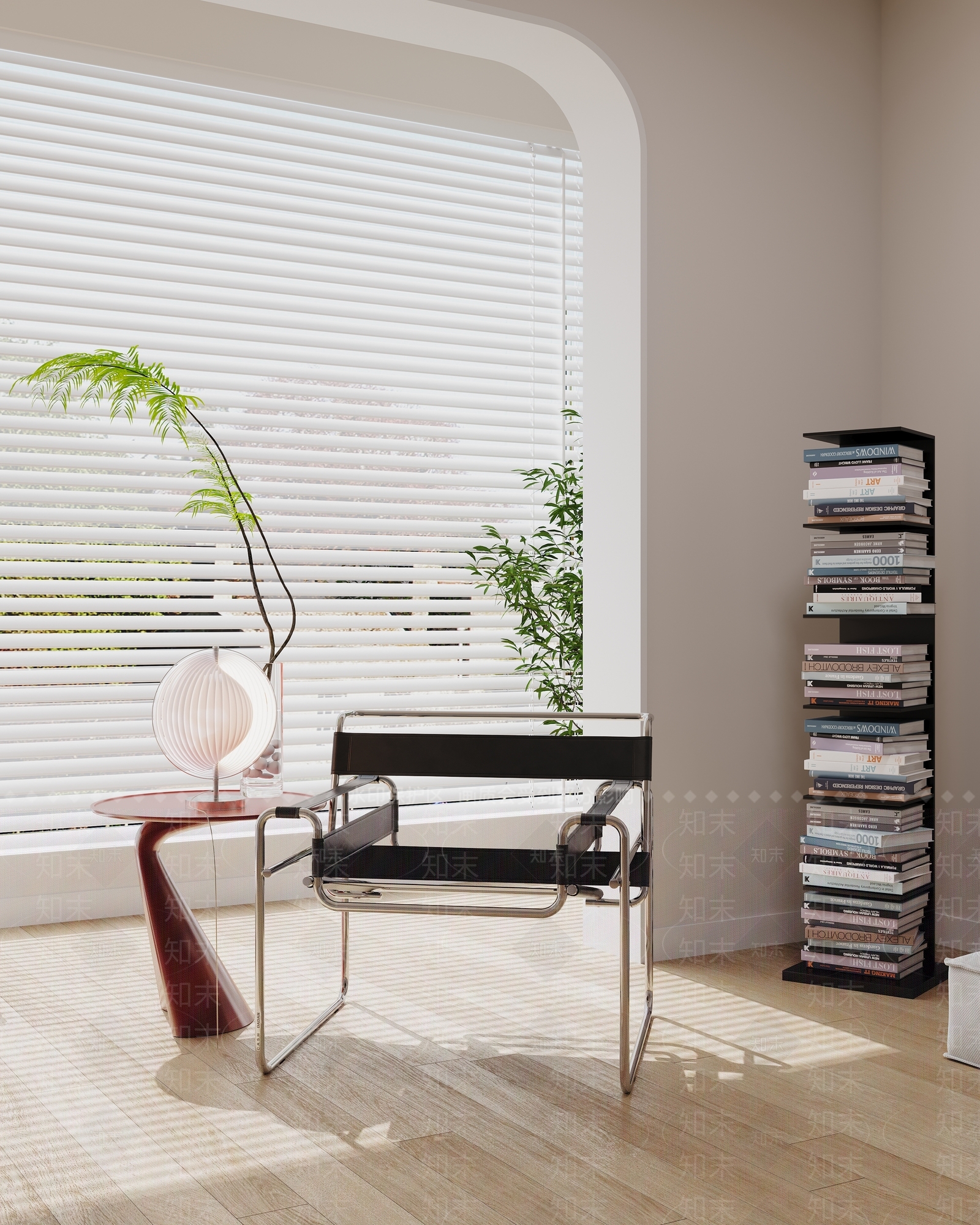 现代不锈钢休闲椅3D模型下载【ID:1125517251】