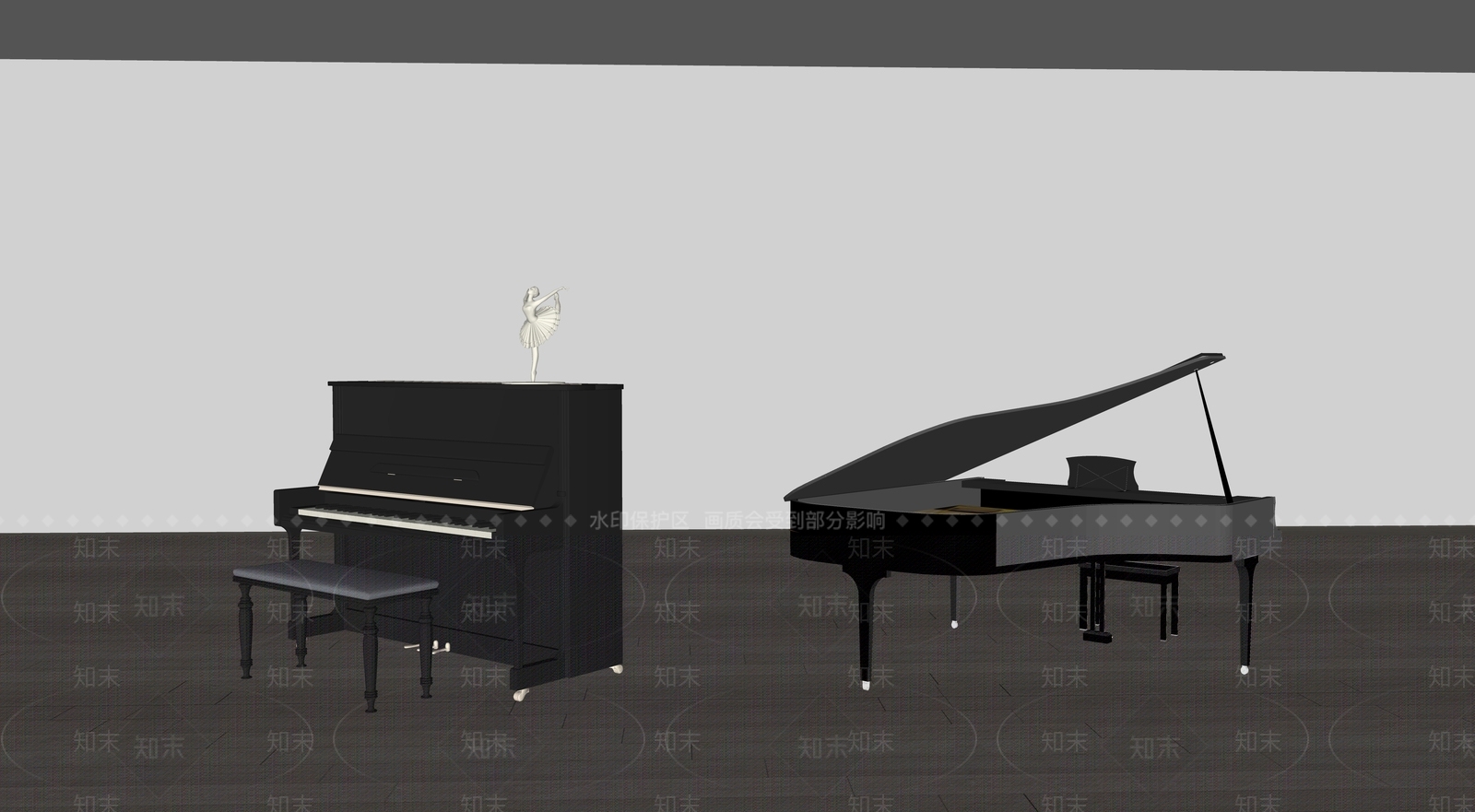音乐器材SU模型下载【ID:1125517985】
