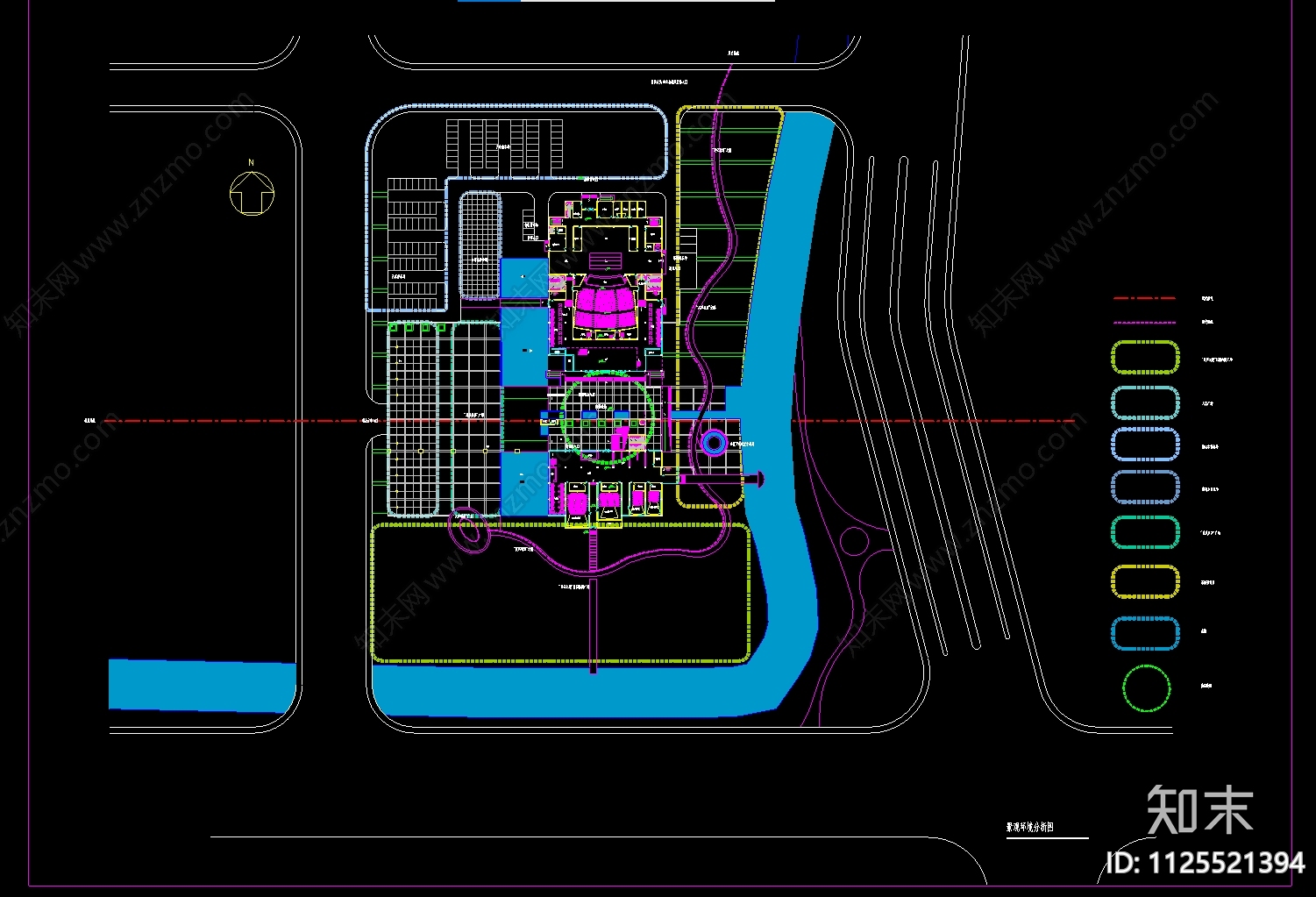 中小型影剧院建筑CAD图纸施工图下载【ID:1125521394】