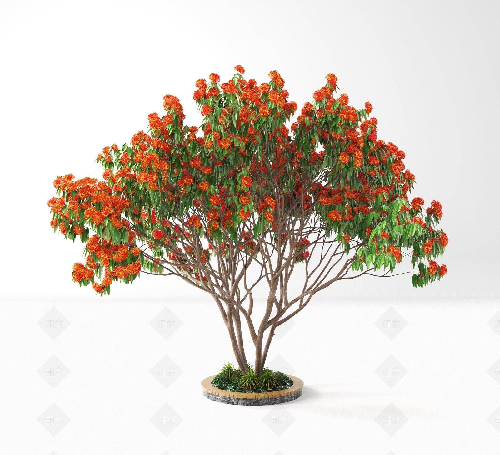 树池3D模型下载【ID:1125530596】