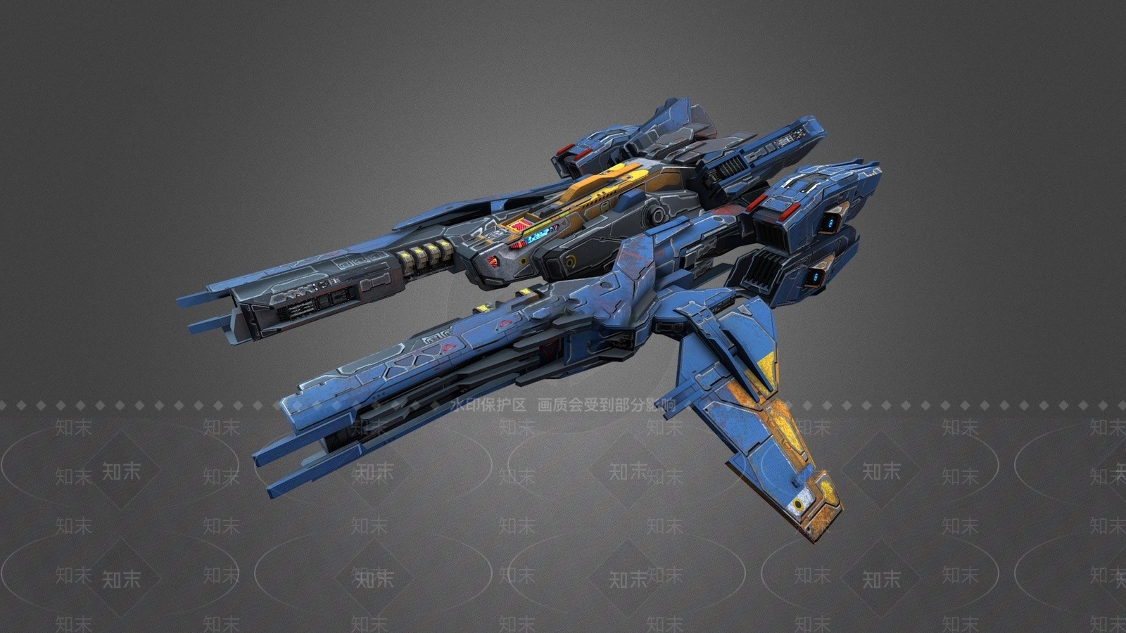 现代宇宙飞船3D模型下载【ID:1125531821】