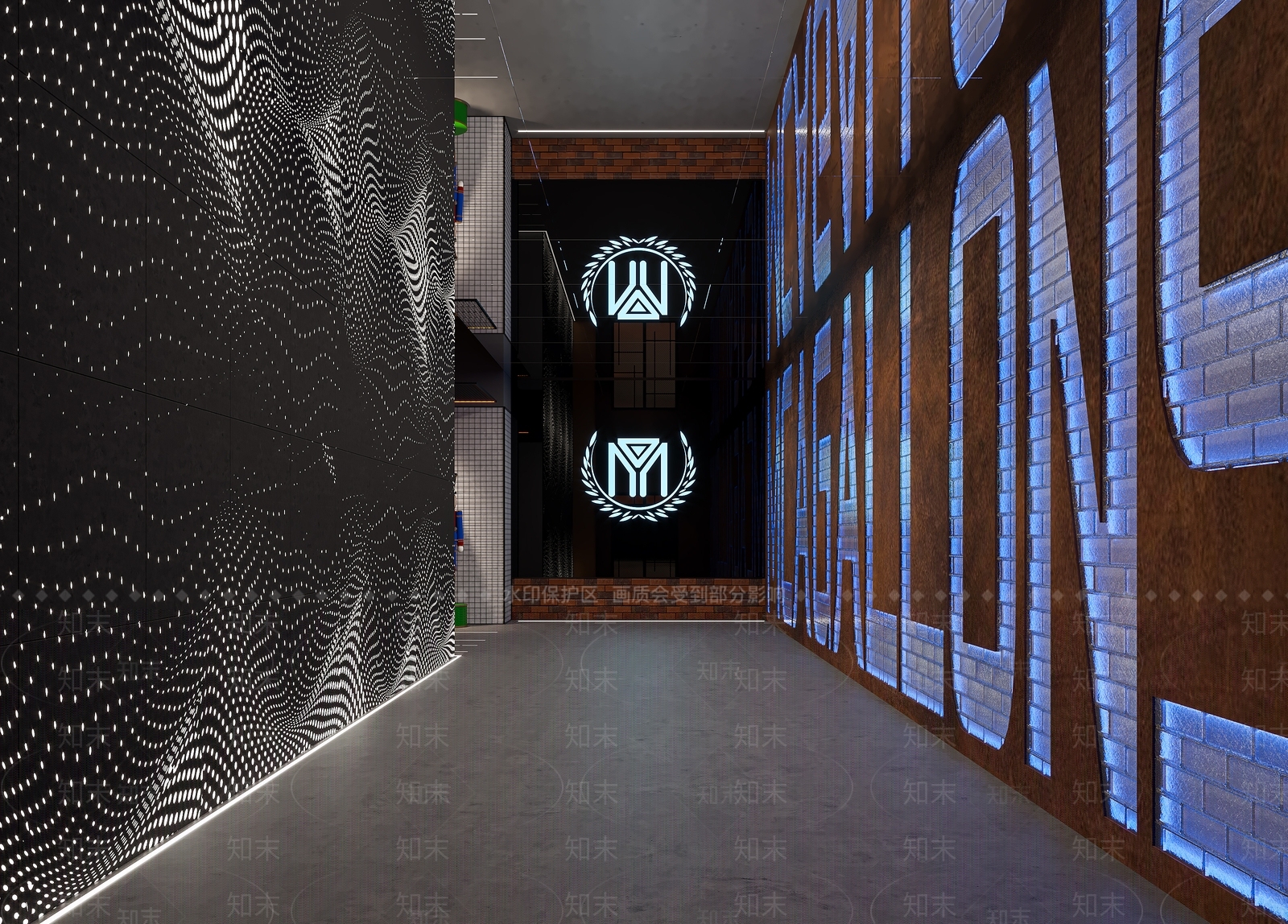 工业风酒吧3D模型下载【ID:1125545812】