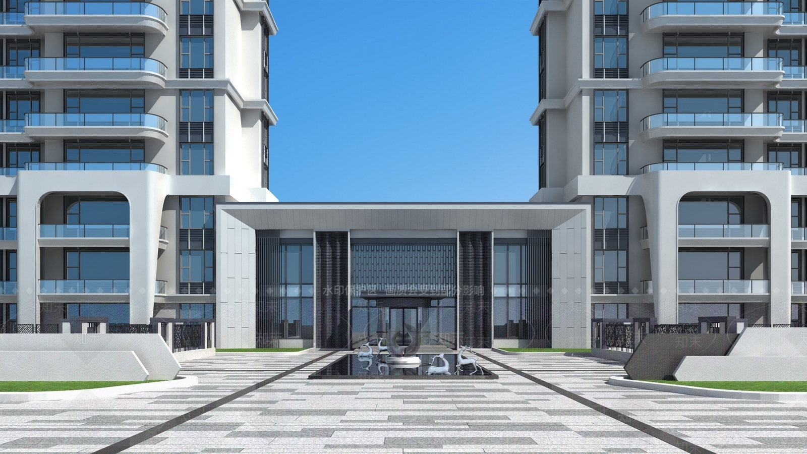 现代入口3D模型下载【ID:1125565191】