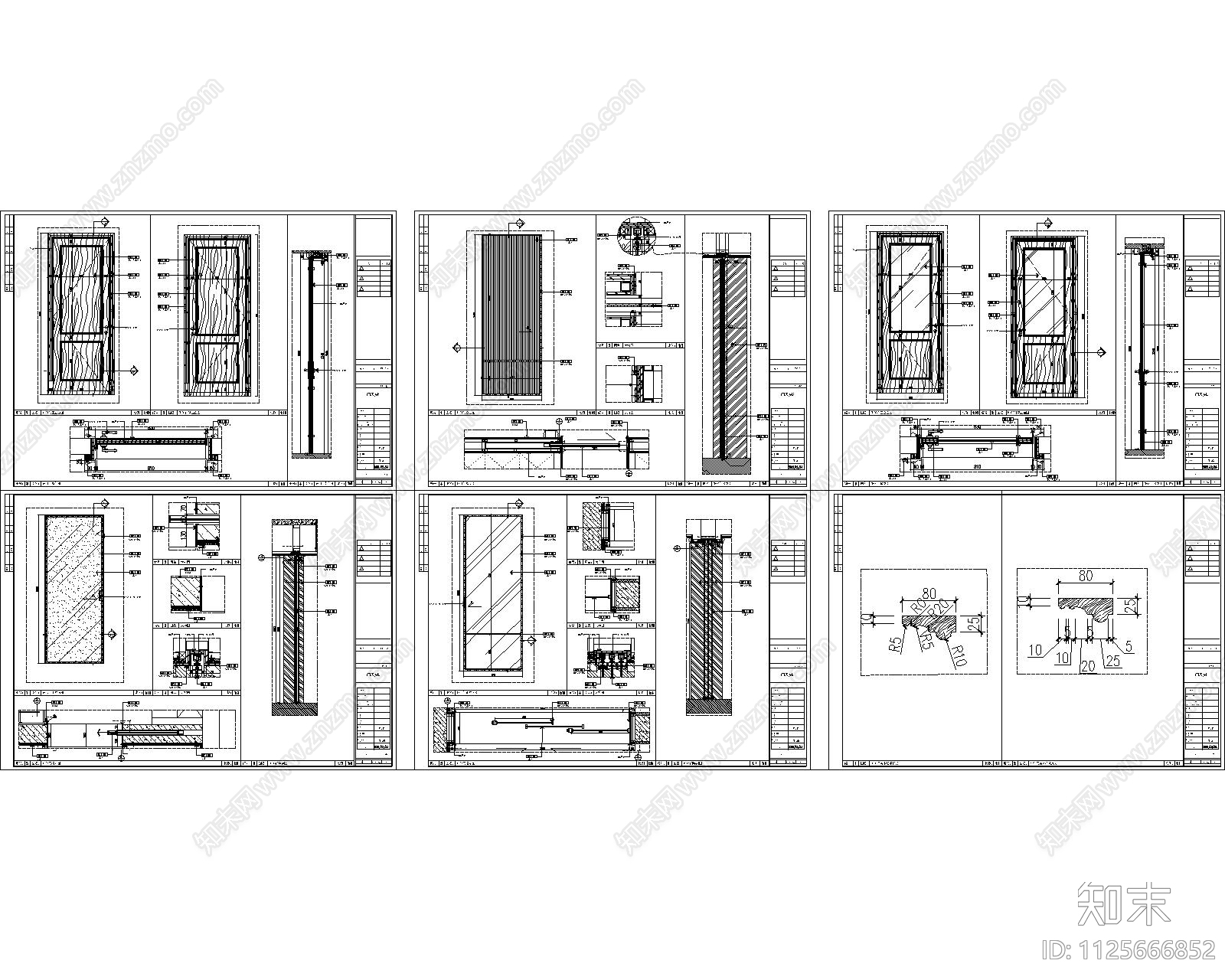360平方大平层cad施工图下载【ID:1125666852】