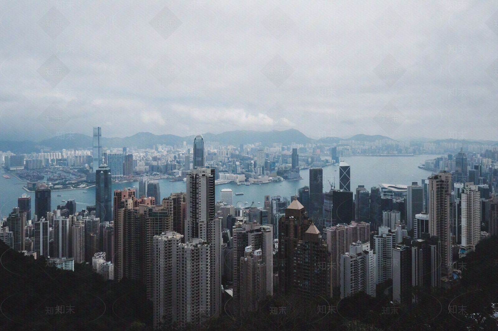 白天阴天城市外景贴图下载【ID:1125567989】_【知末网贴图库】