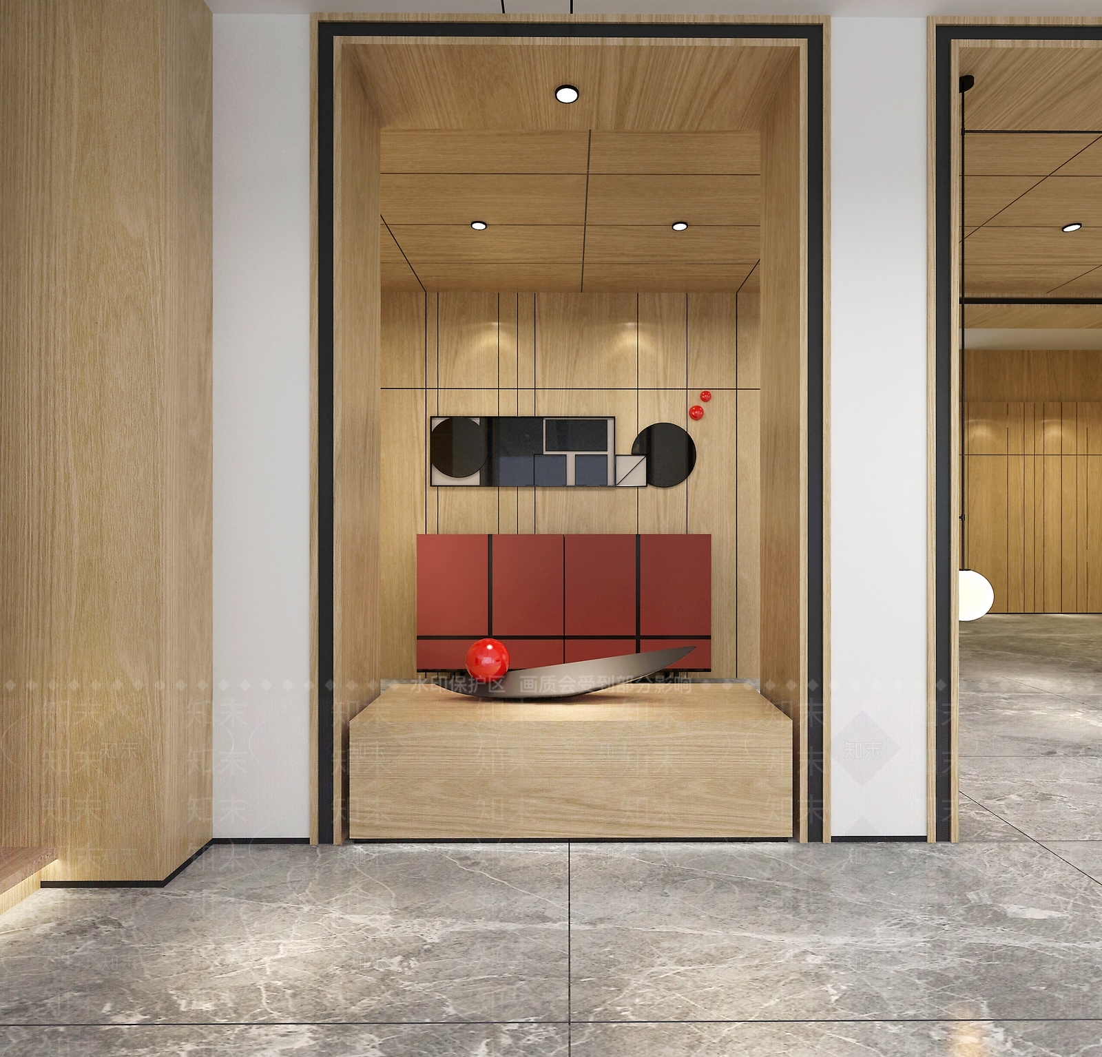 现代售楼处3D模型下载【ID:1125580880】_知末3d模型网