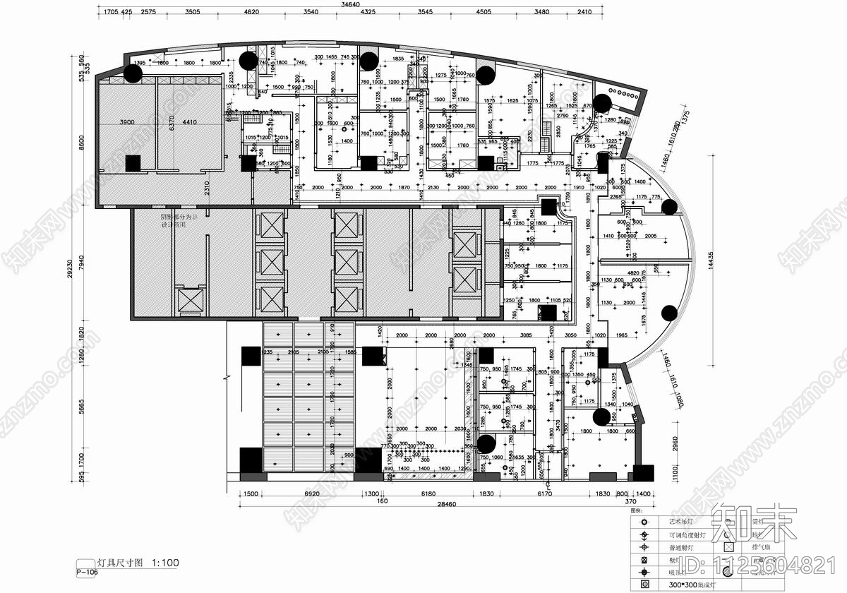 600㎡私人医院CAD施工图cad施工图下载【ID:1125604821】