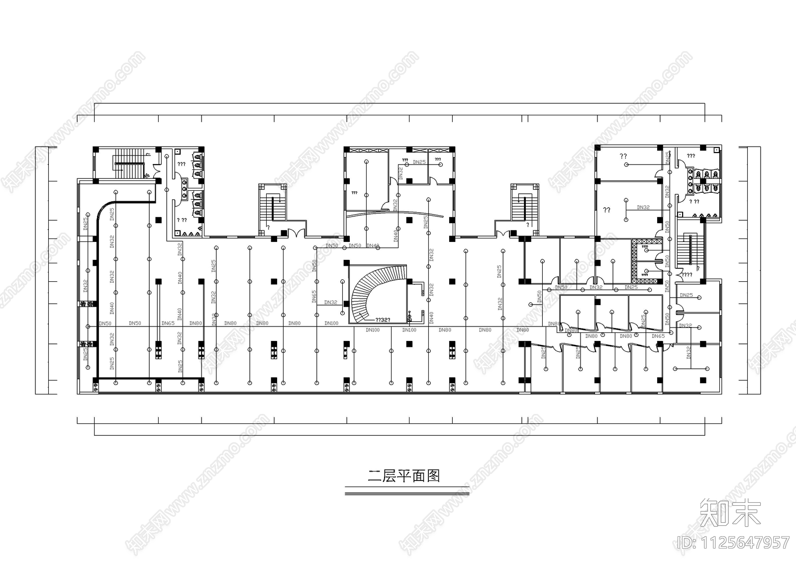 连云港咖啡厅cad施工图下载【ID:1125647957】