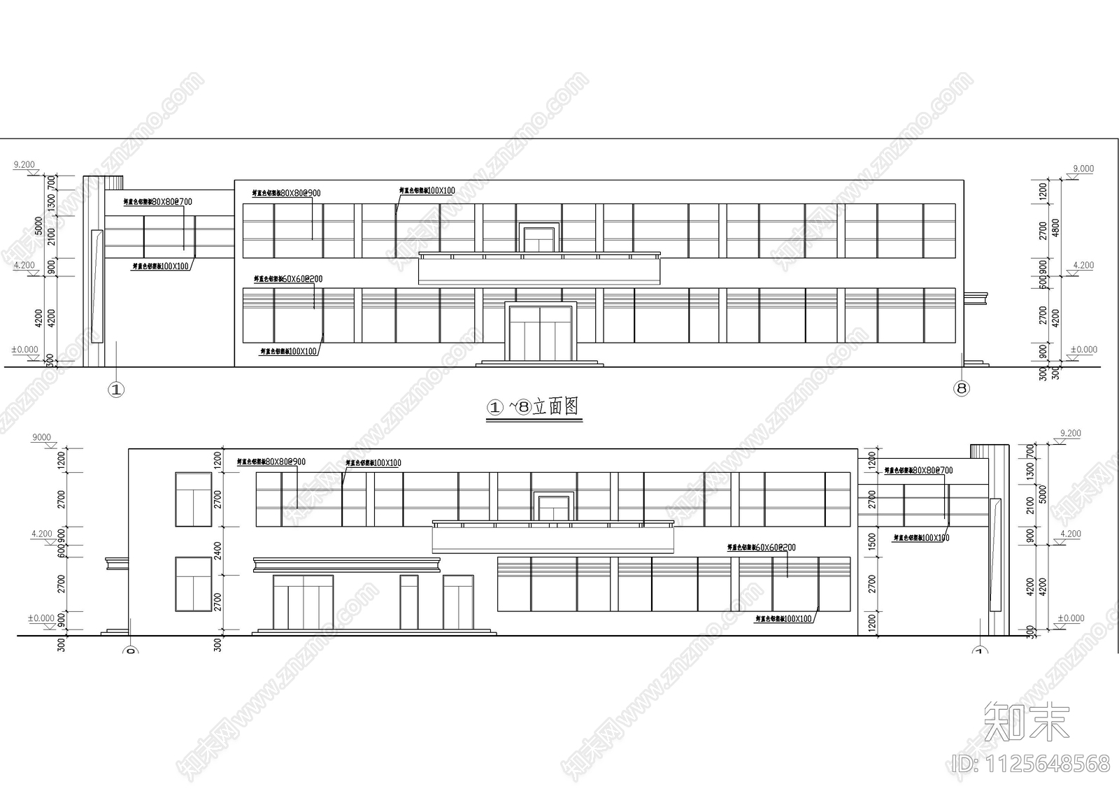 学校食堂图纸cad施工图下载【ID:1125648568】