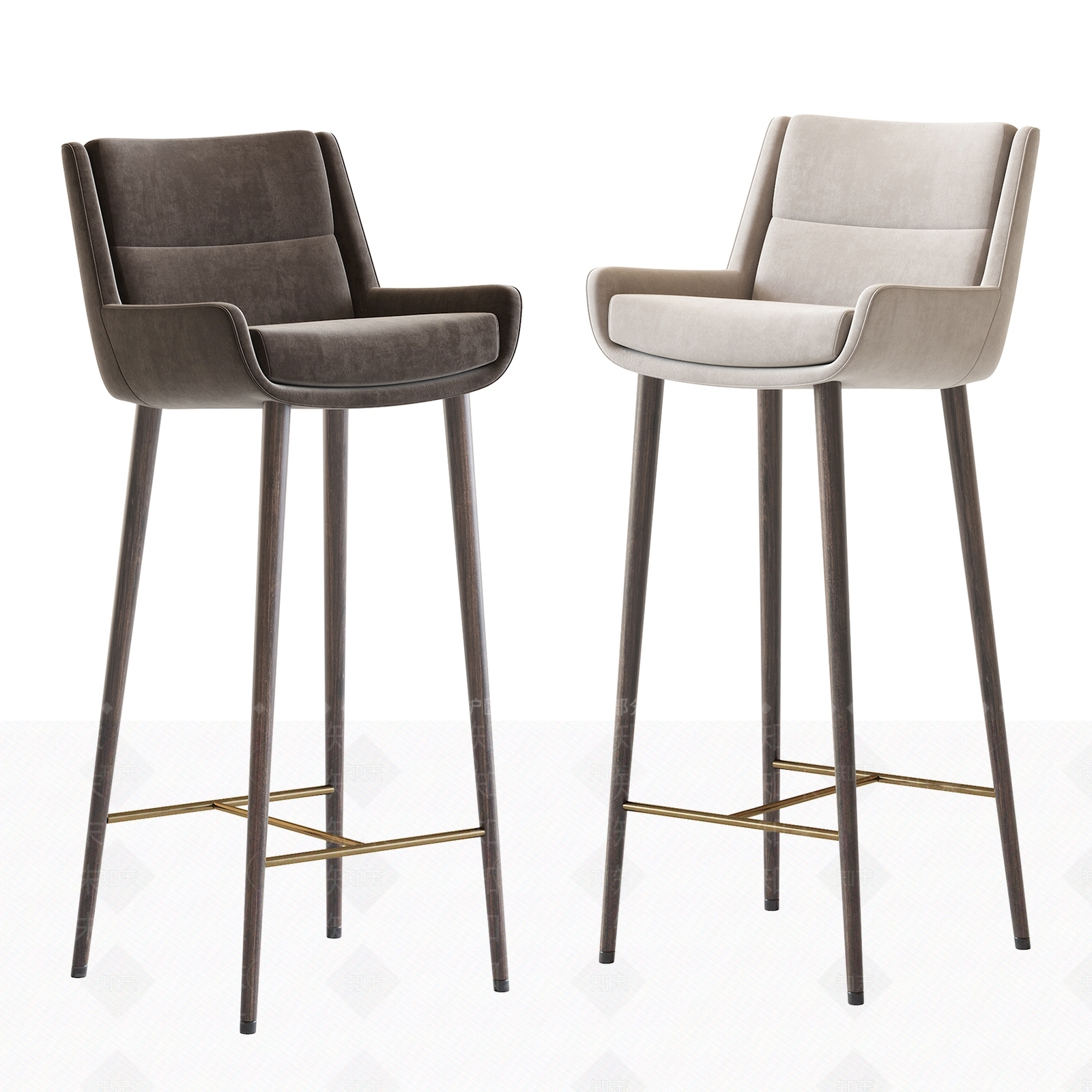HermanMiller现代吧椅3D模型下载【ID:1125656783】