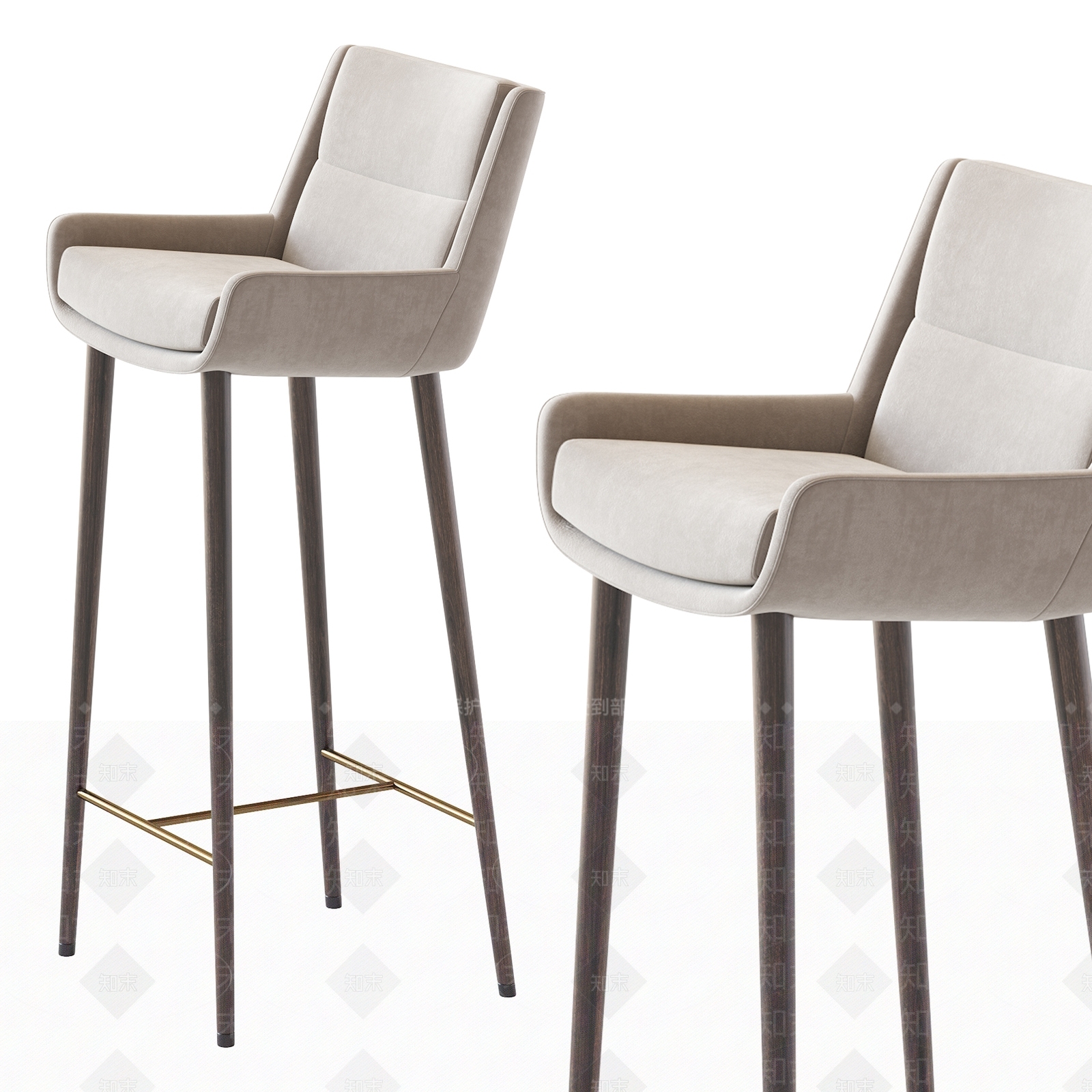 HermanMiller现代吧椅3D模型下载【ID:1125656783】