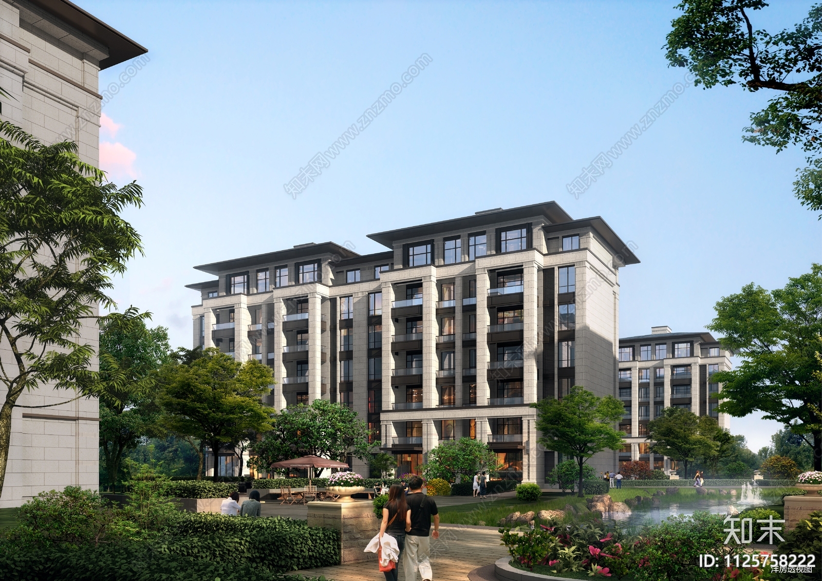 某地产项目多层洋房外幕墙石施工图下载【ID:1125758222】