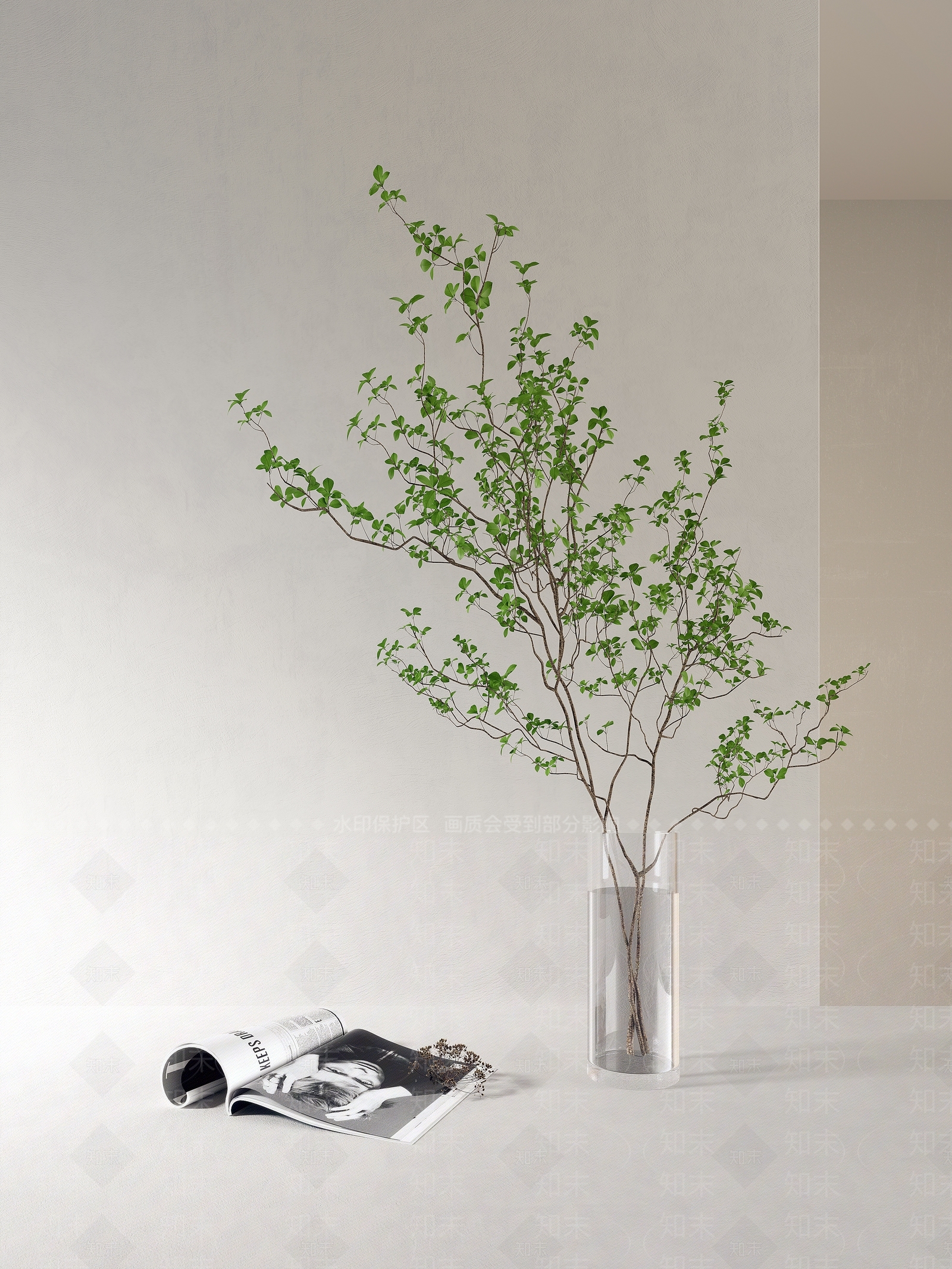 水生植物3D模型下载【ID:1125711414】