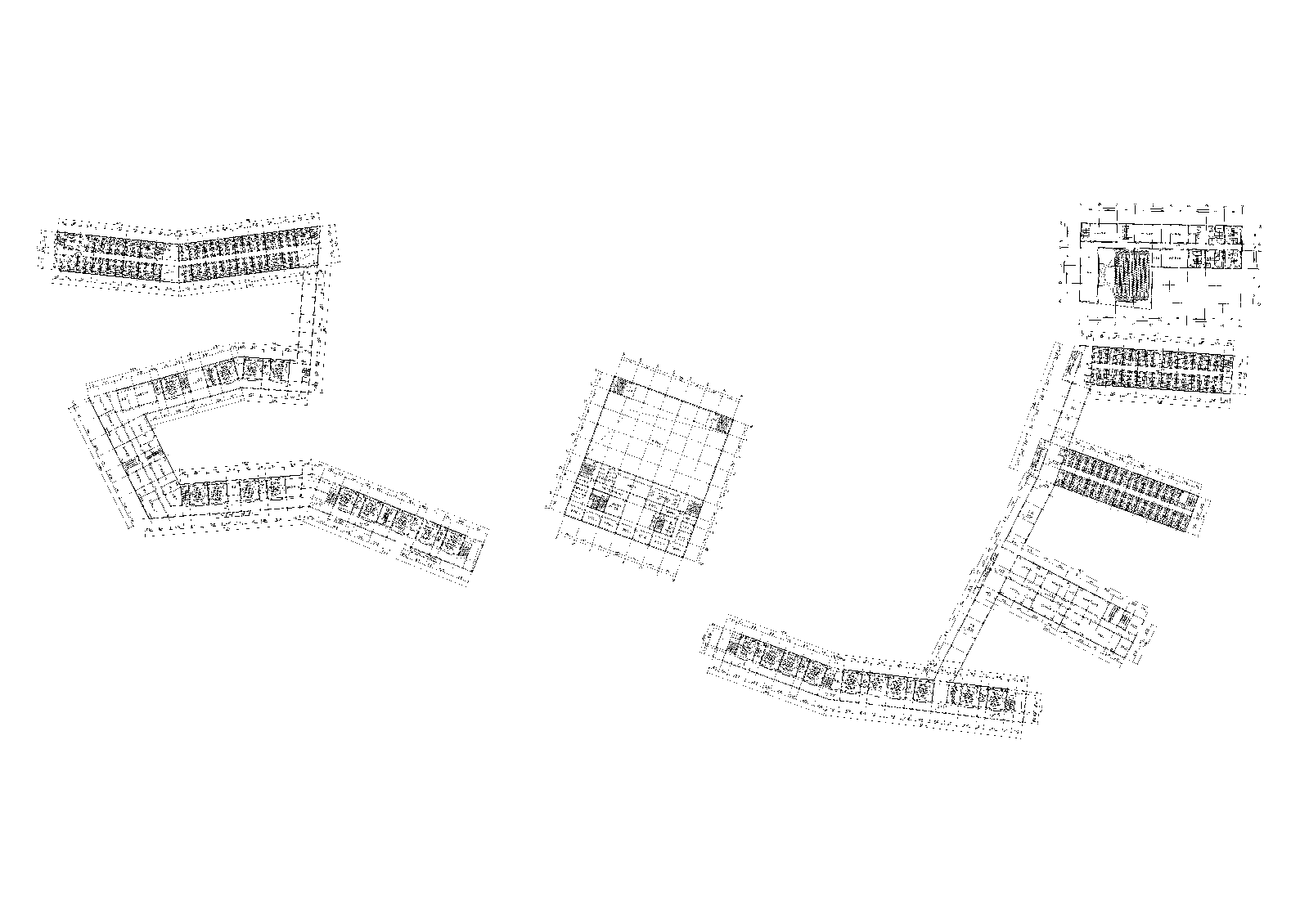 九年制学校景观平面cad施工图下载【ID:1125723464】