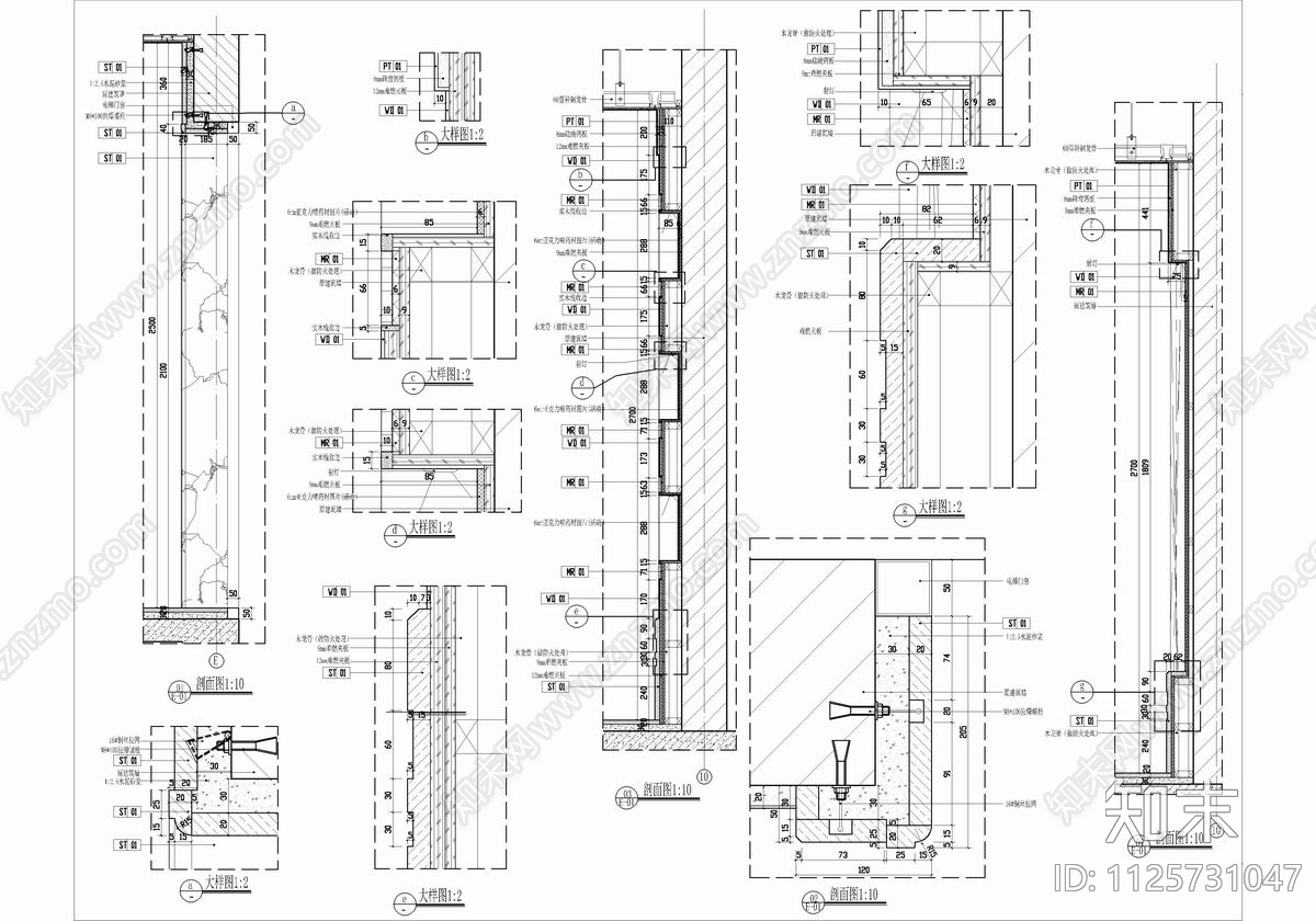 中医院cad施工图下载【ID:1125731047】