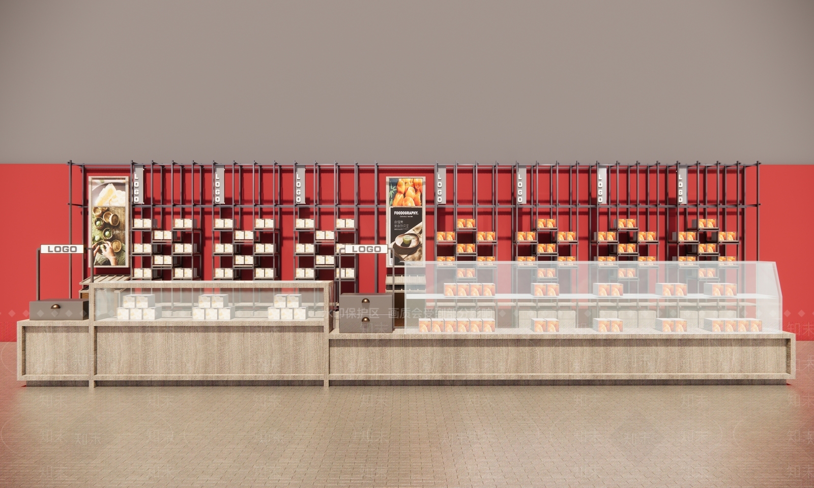 新中式货架SU模型下载【ID:1125741503】_知末su模型网