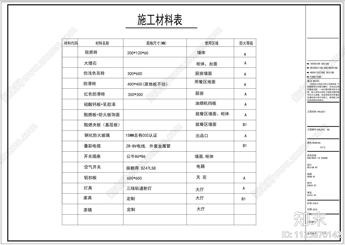 日式米粉店cad施工图下载【ID:1125870142】