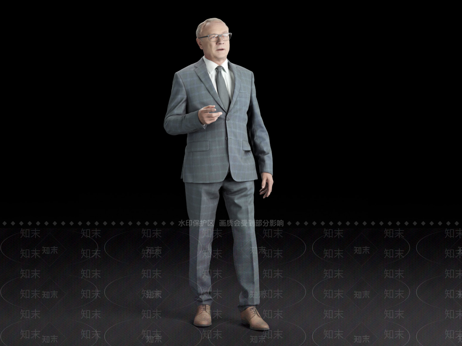 商务男士SU模型下载【ID:1125762028】