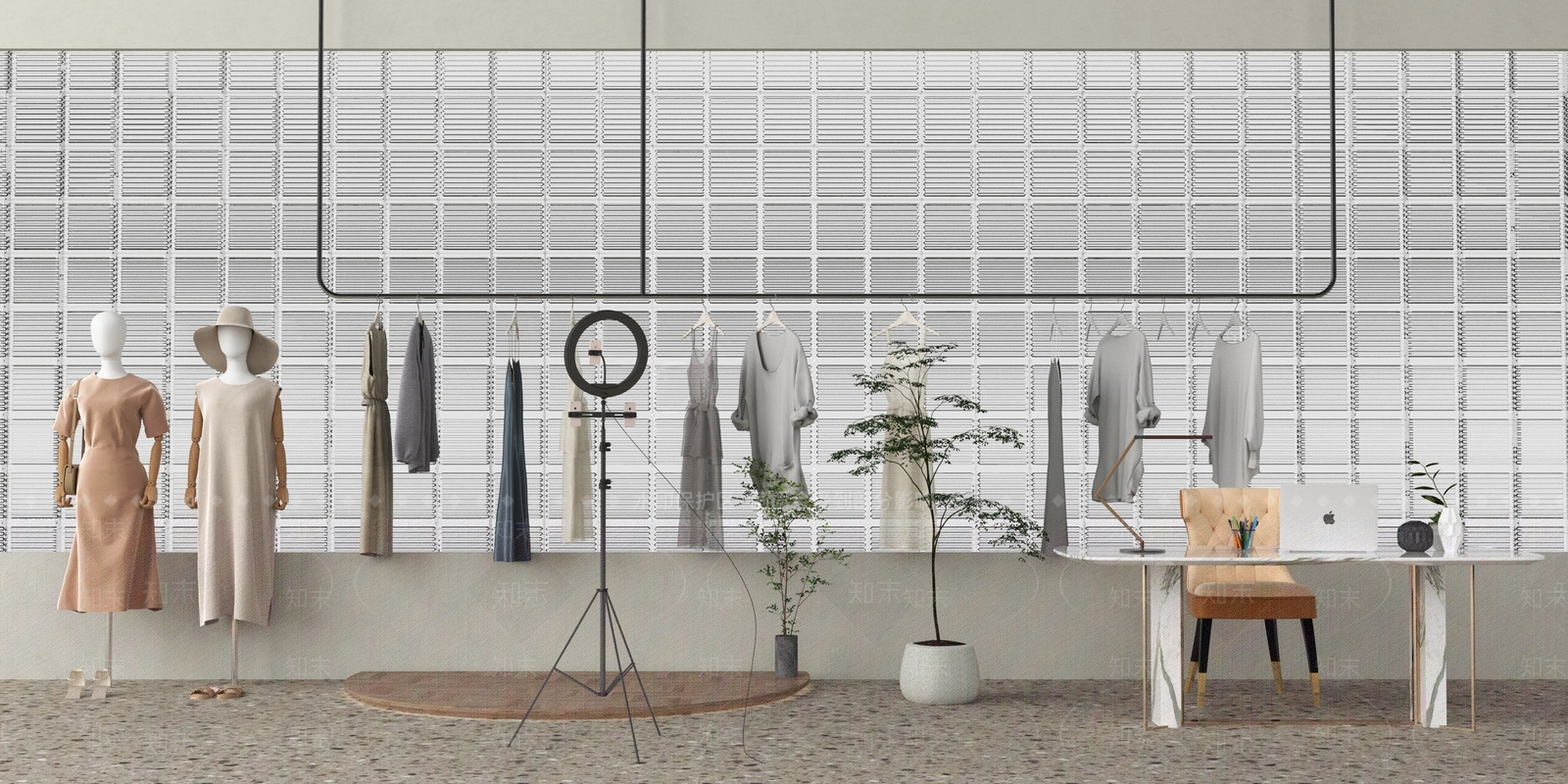 服装SU模型下载【ID:1125773791】