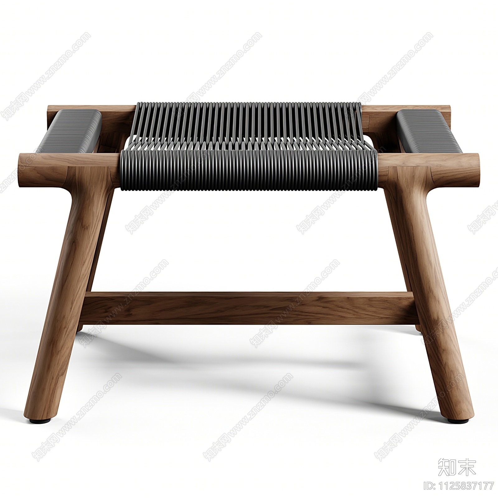 现代编织凳3D模型下载【ID:1125837177】_知末3d模型网