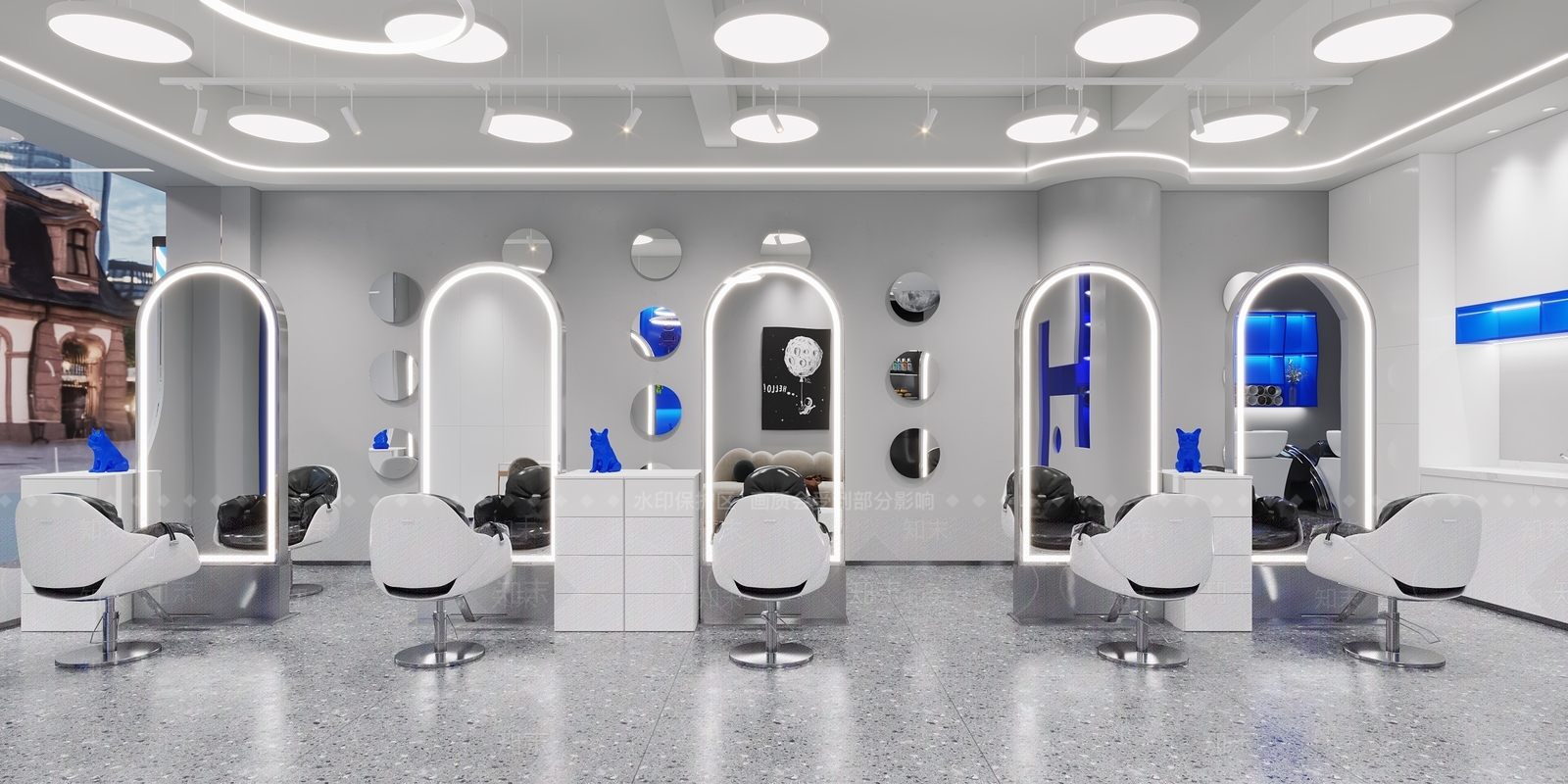 现代理发店3D模型下载【ID:1125844792】