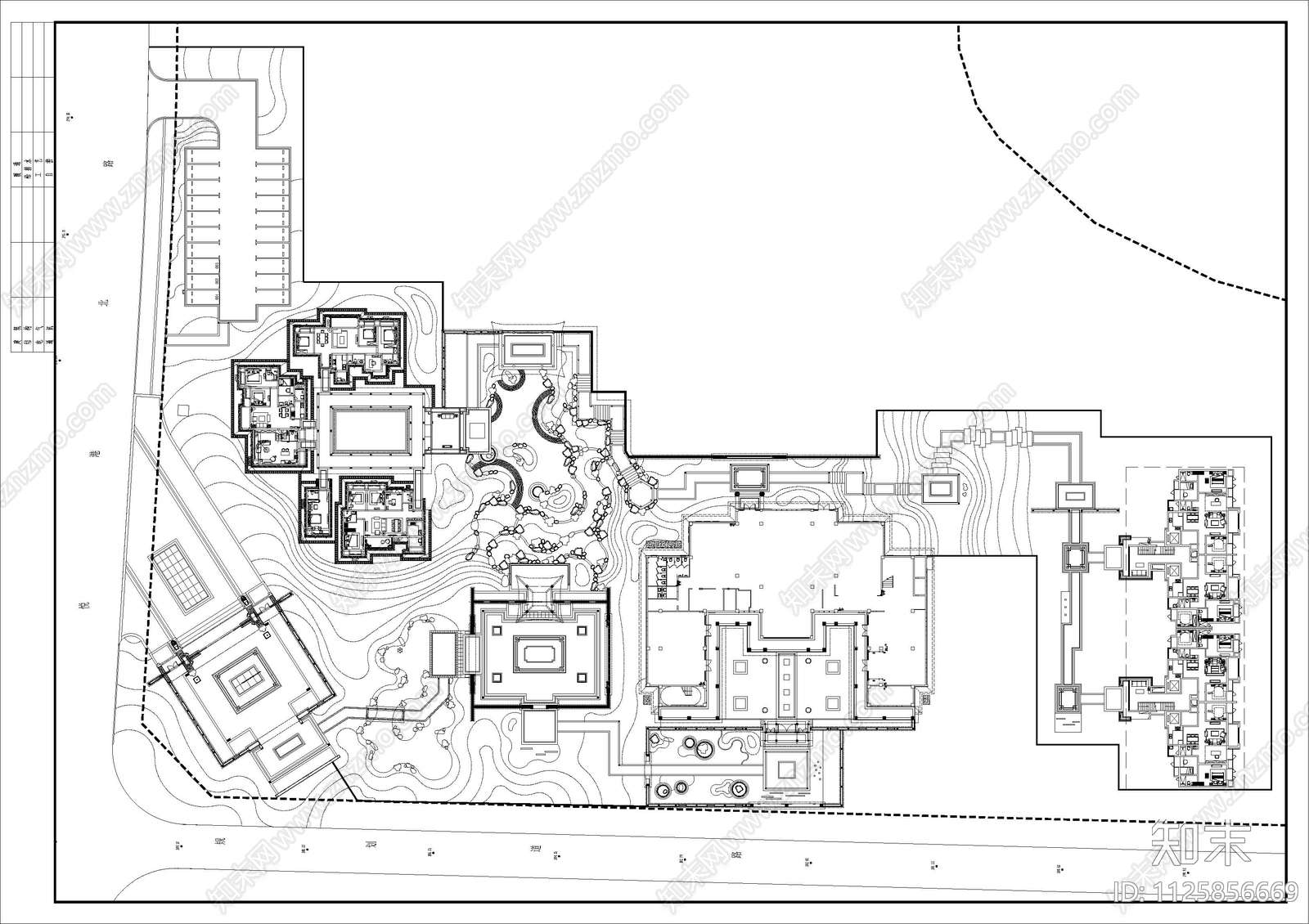 重庆两江新区芙蓉公馆示范区cad施工图下载【ID:1125856669】