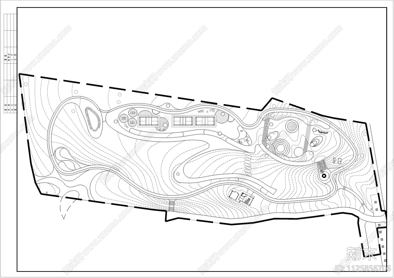 现代简约施工图下载【ID:1125856706】