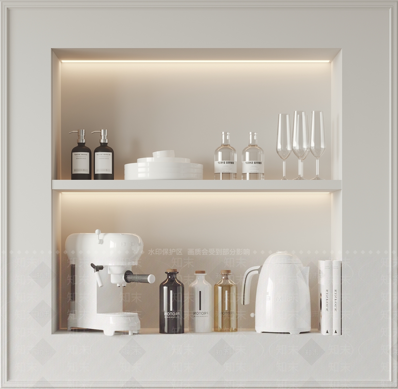 厨房用品3D模型下载【ID:1125862825】