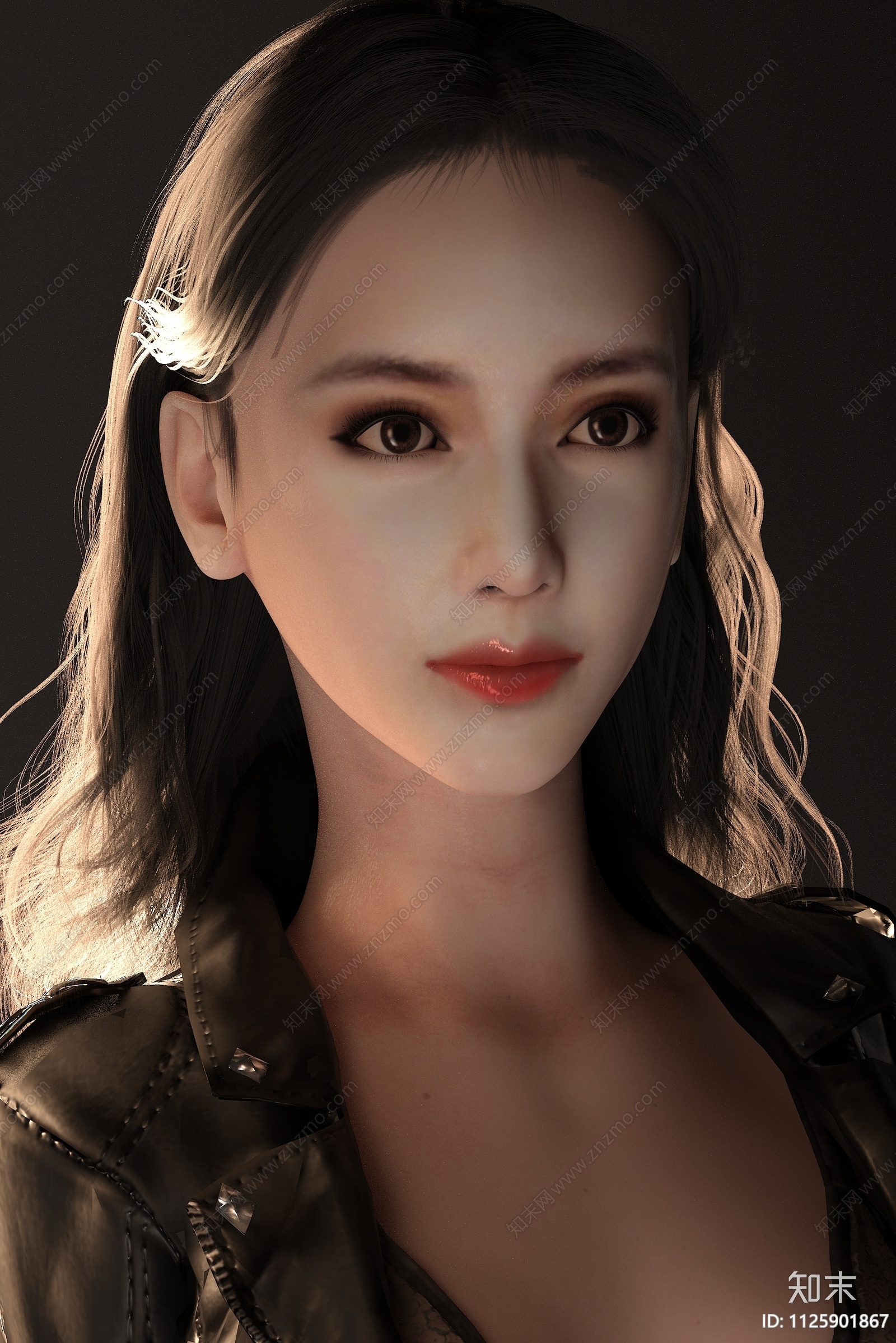 女人3D模型下载【ID:1125901867】