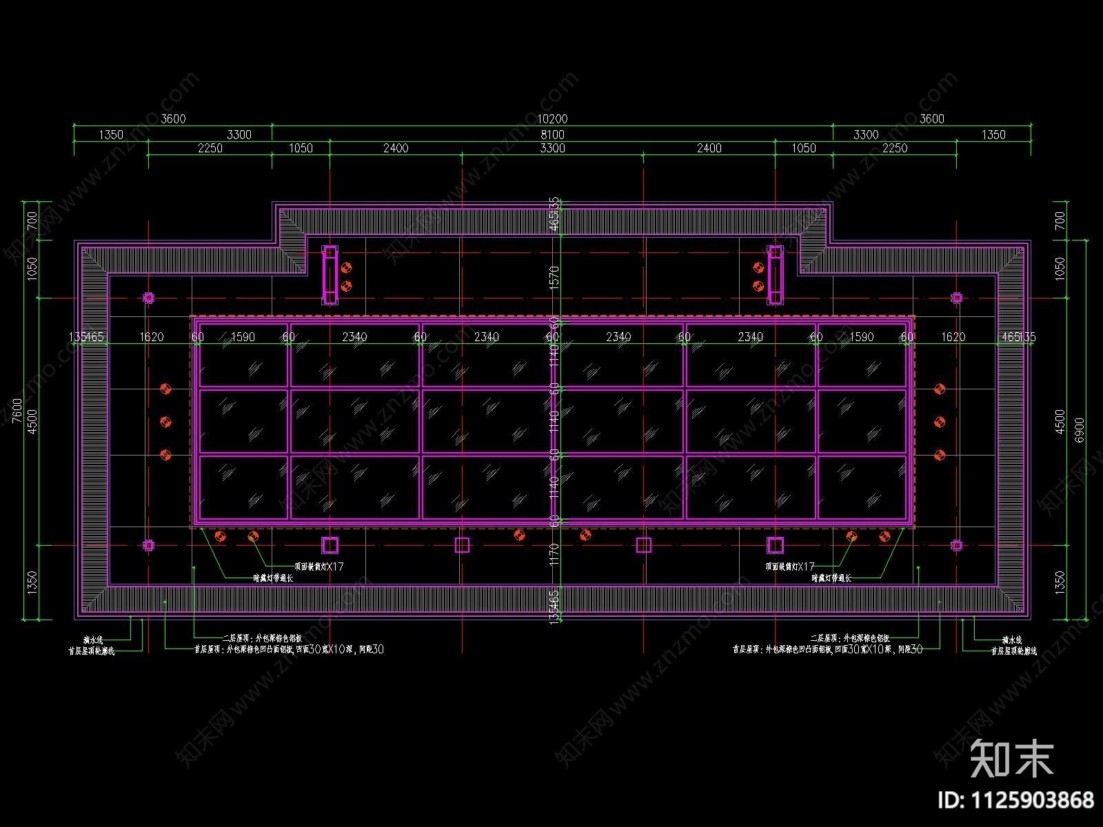 新中式cad施工图下载【ID:1125903868】