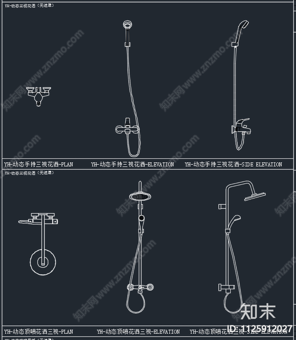 2022卫浴动态模块cad施工图下载【ID:1125912027】