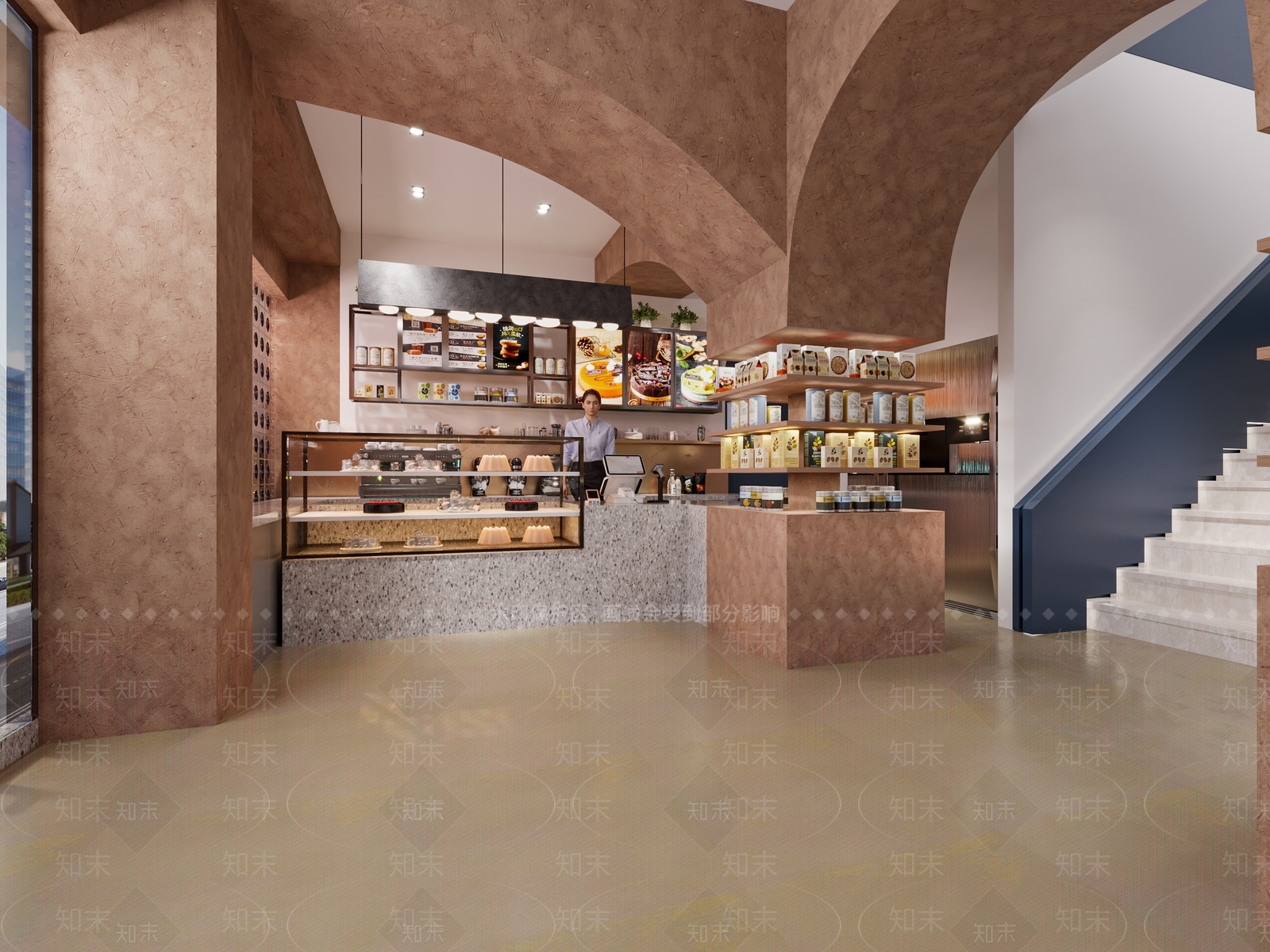 现代面包店3D模型下载【ID:1125958268】