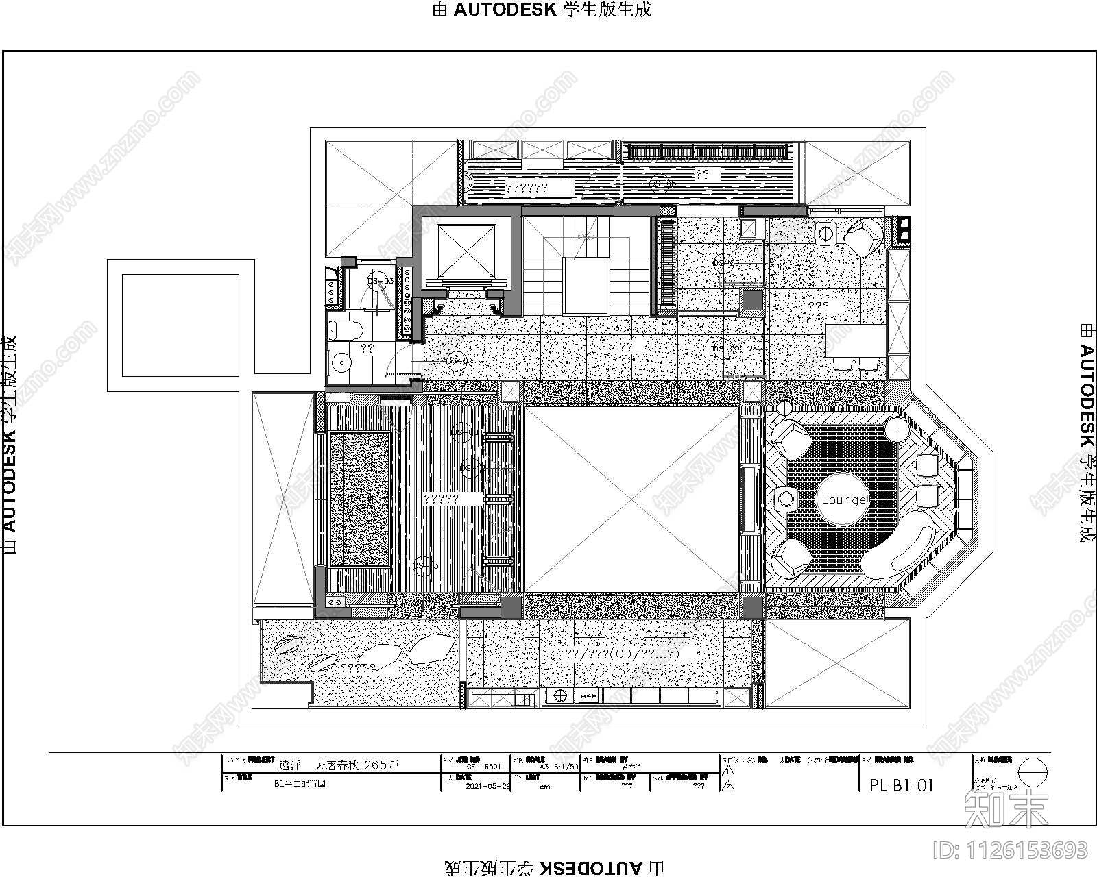 唐忠汉北京远洋天著春秋别墅全套cad施工图下载【ID:1126153693】