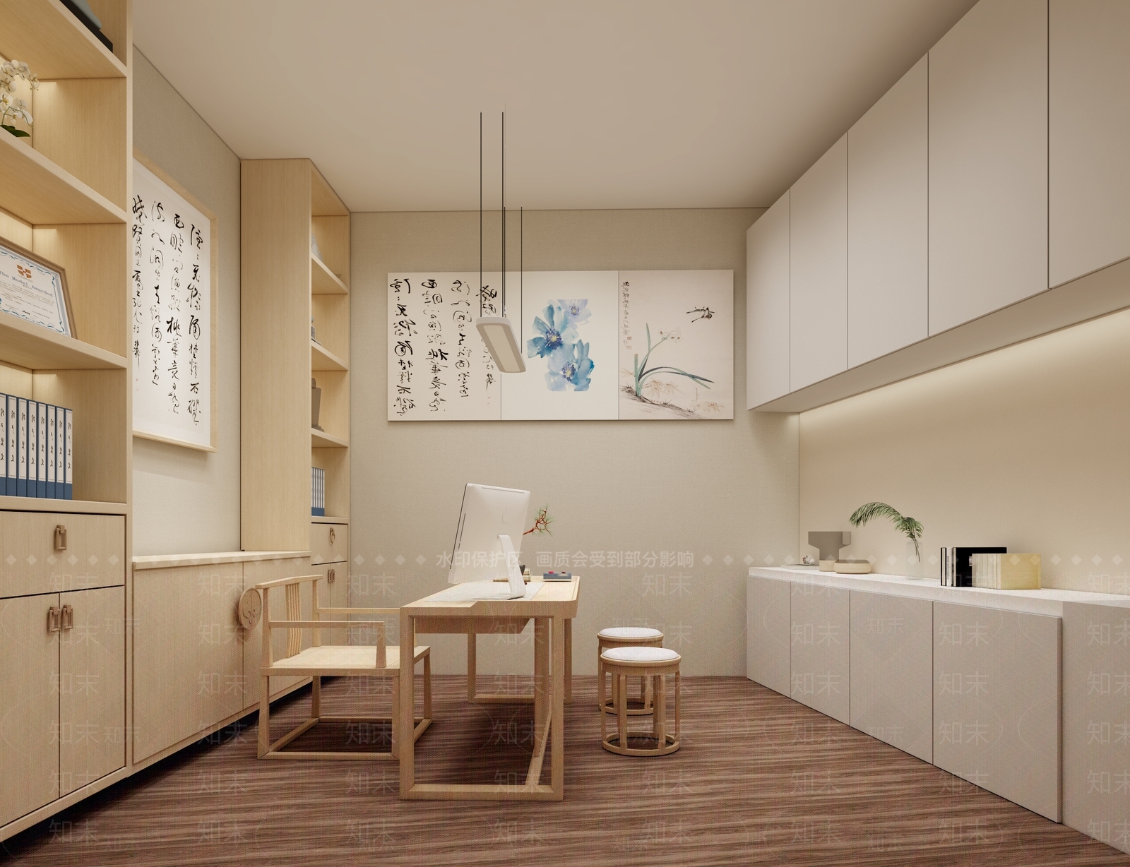 中式药店SU模型下载【ID:1126100723】
