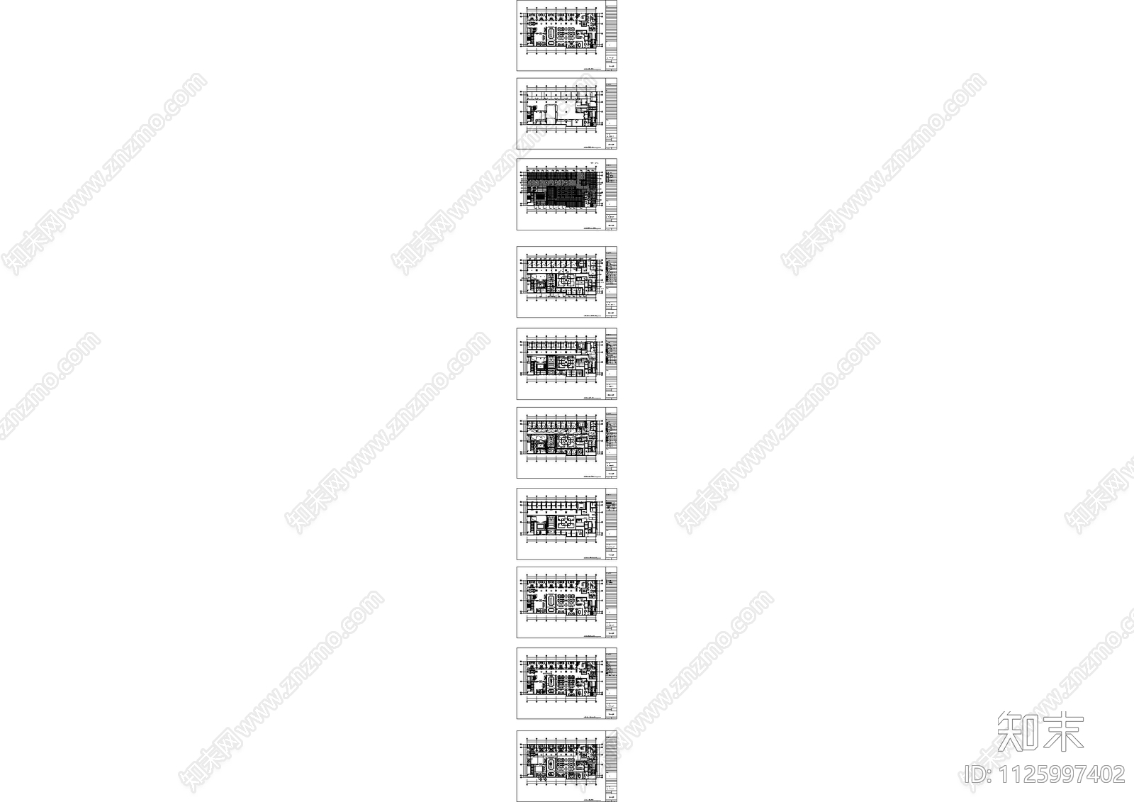 Tomatoe办公空间办公室平面图cad施工图下载【ID:1125997402】