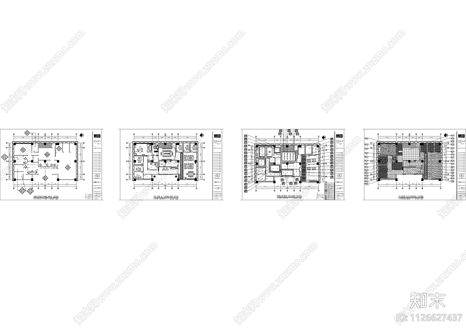 建筑工程公司平面图施工图下载【ID:1126627437】