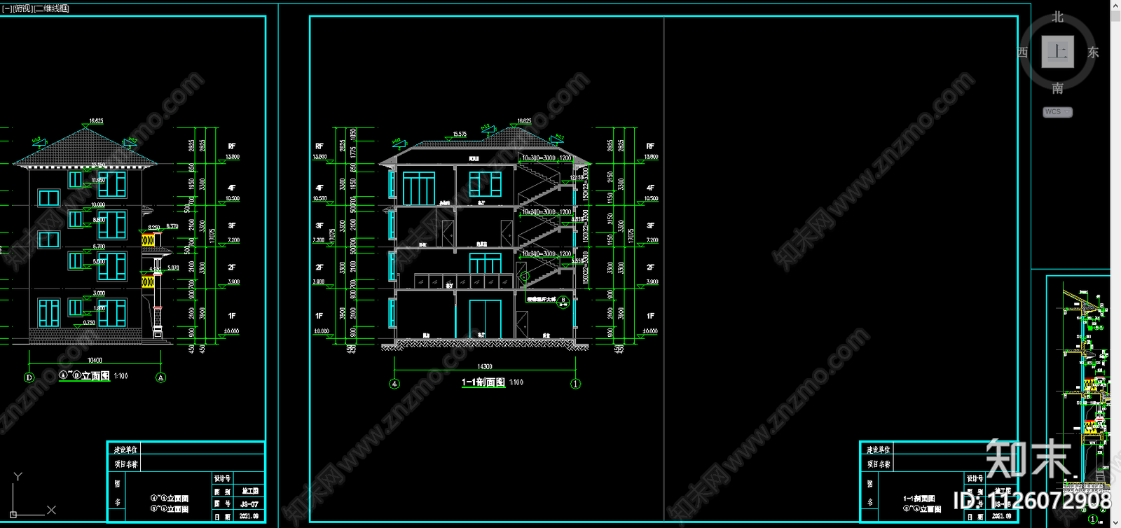 自建房cad施工图下载【ID:1126072908】