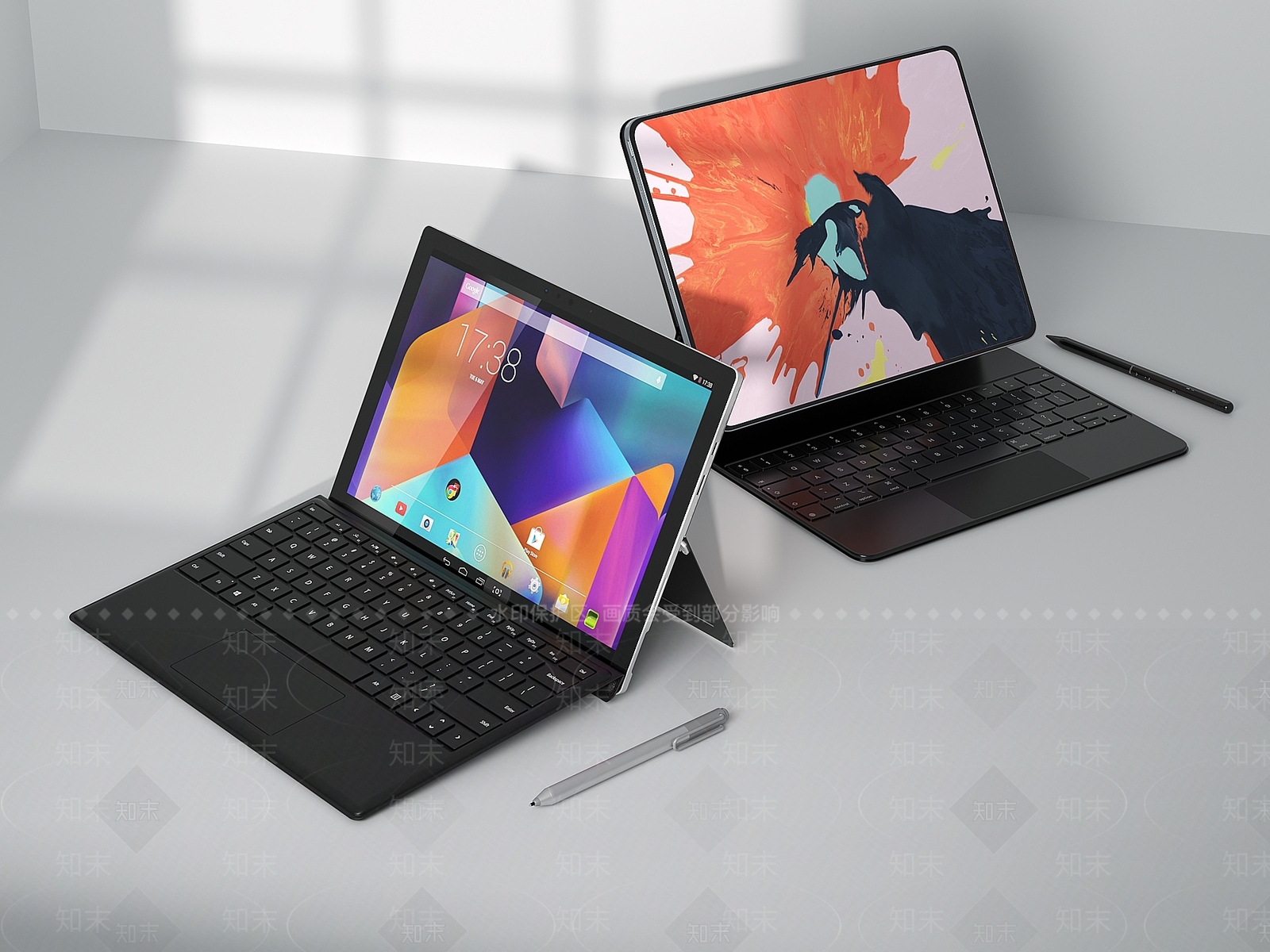 平板电脑SU模型下载【ID:1126179042】