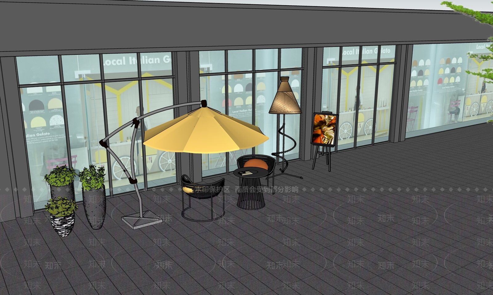 现代外摆SU模型下载【ID:1126186408】
