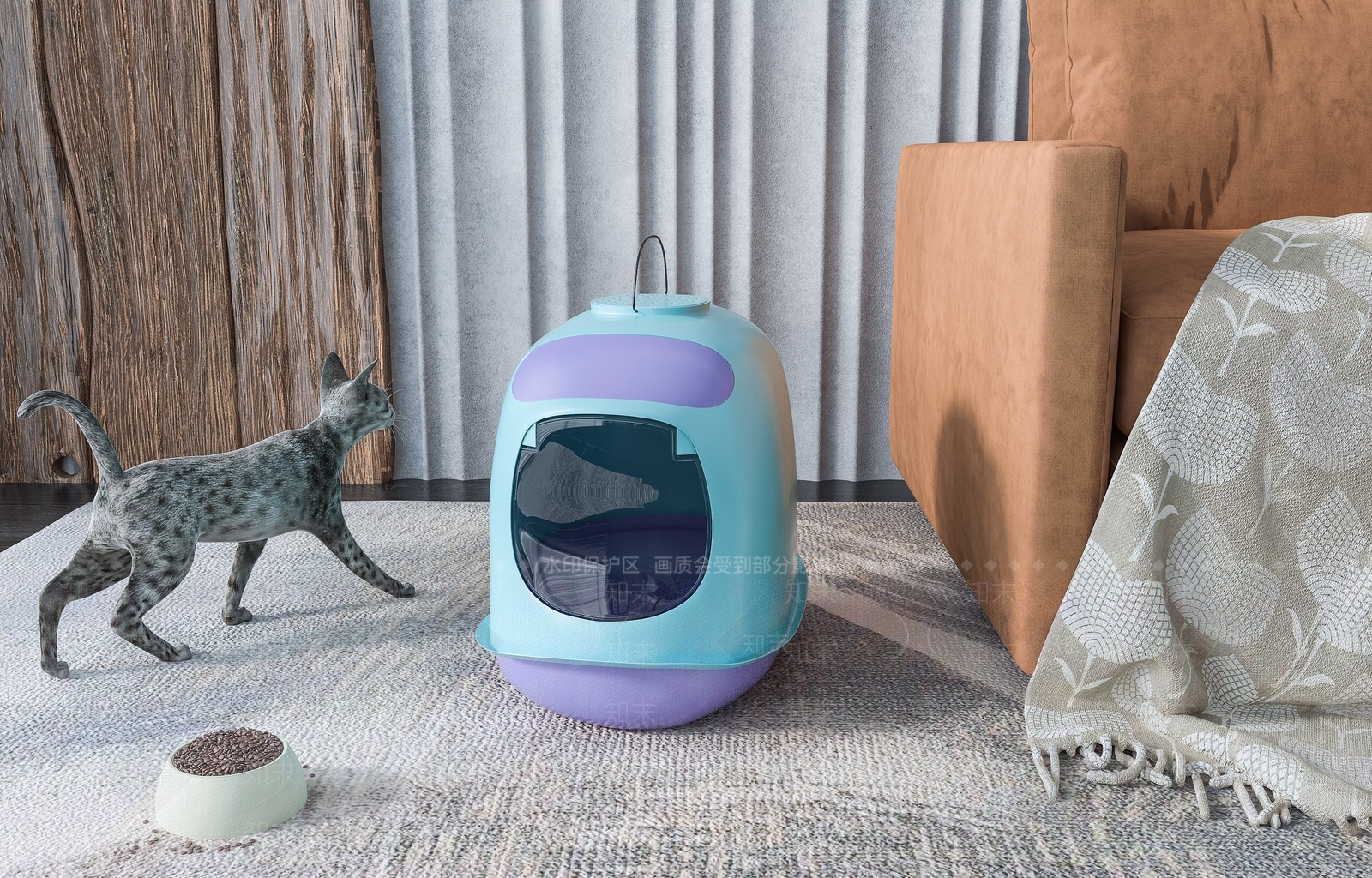 猫屋3D模型下载【ID:1126188485】