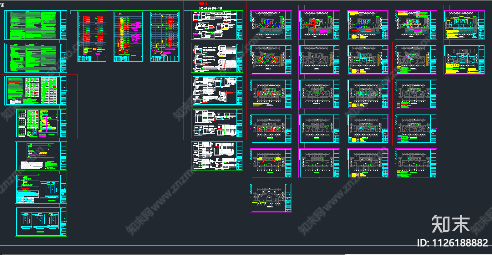 18层框剪结构安置区8号住宅楼电气施工图施工图下载【ID:1126188882】