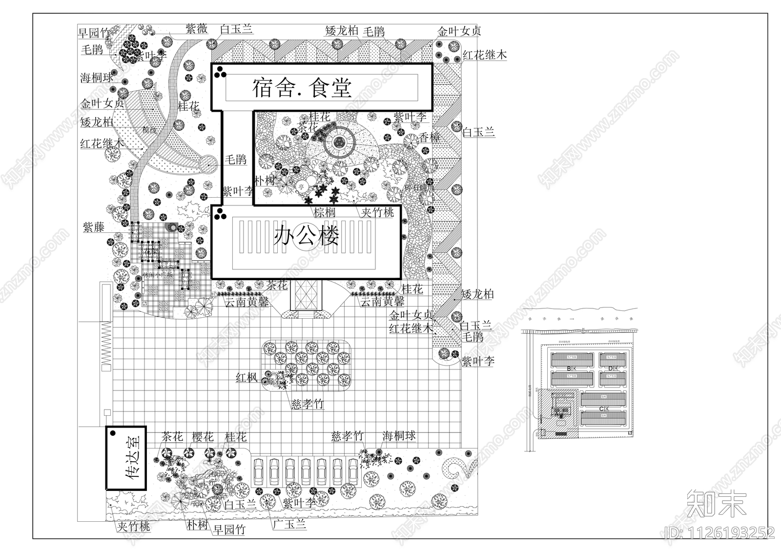 化工厂绿化设计施工图下载【ID:1126193252】