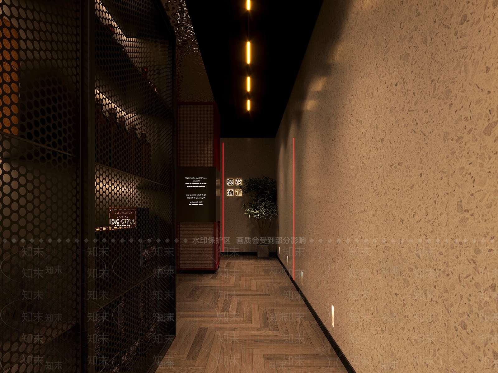 现代酒吧3D模型下载【ID:1126215844】