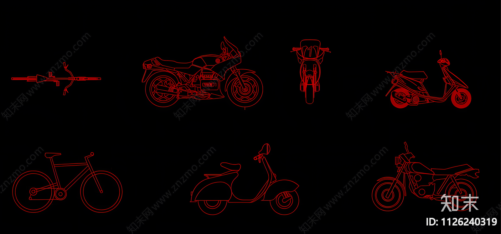 电动车施工图下载【ID:1126240319】