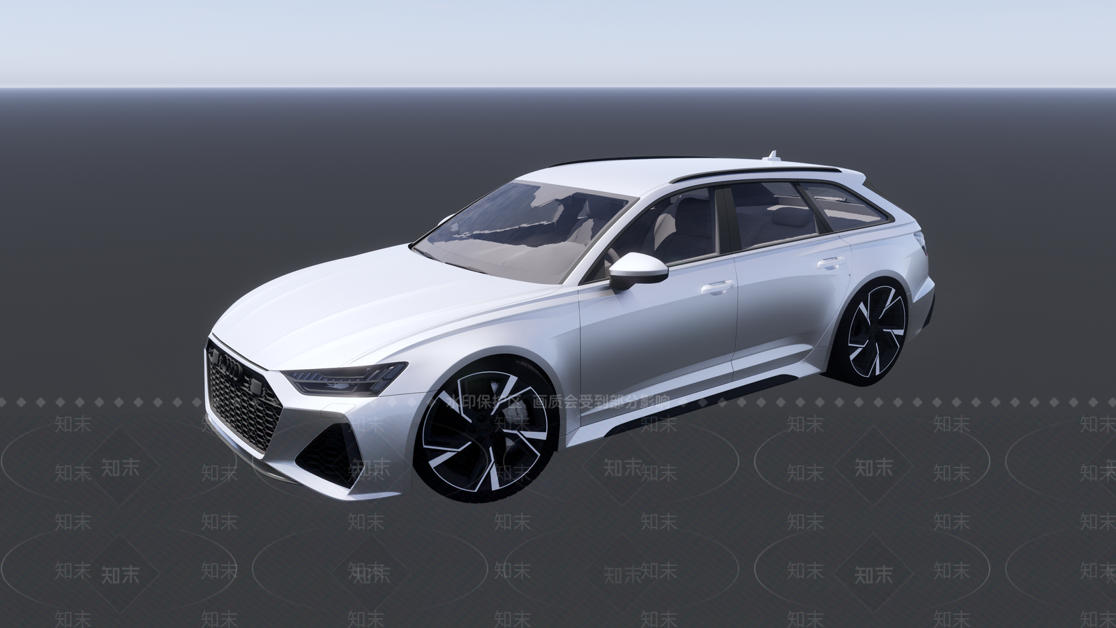 奥迪RS6SU模型下载【ID:1126266258】