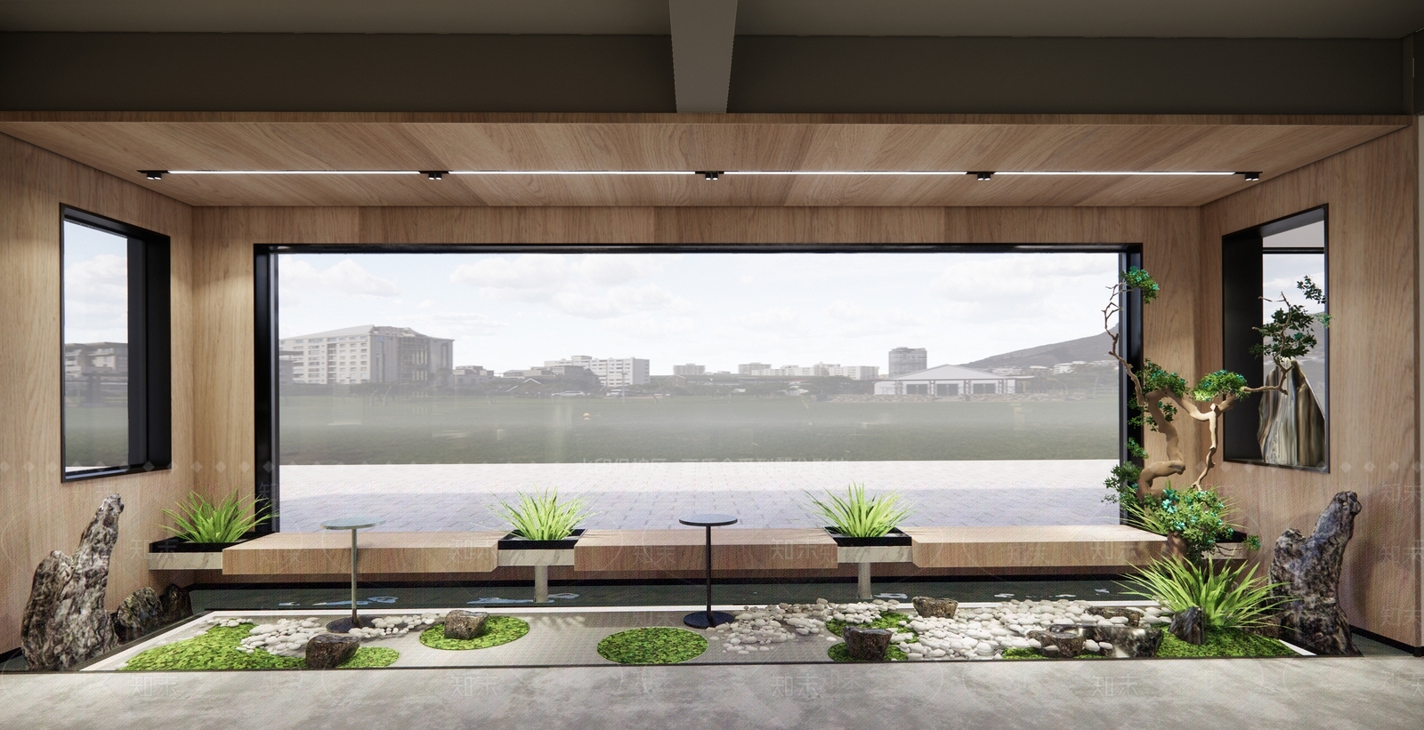 现代材料企业展厅SU模型下载【ID:1126323109】