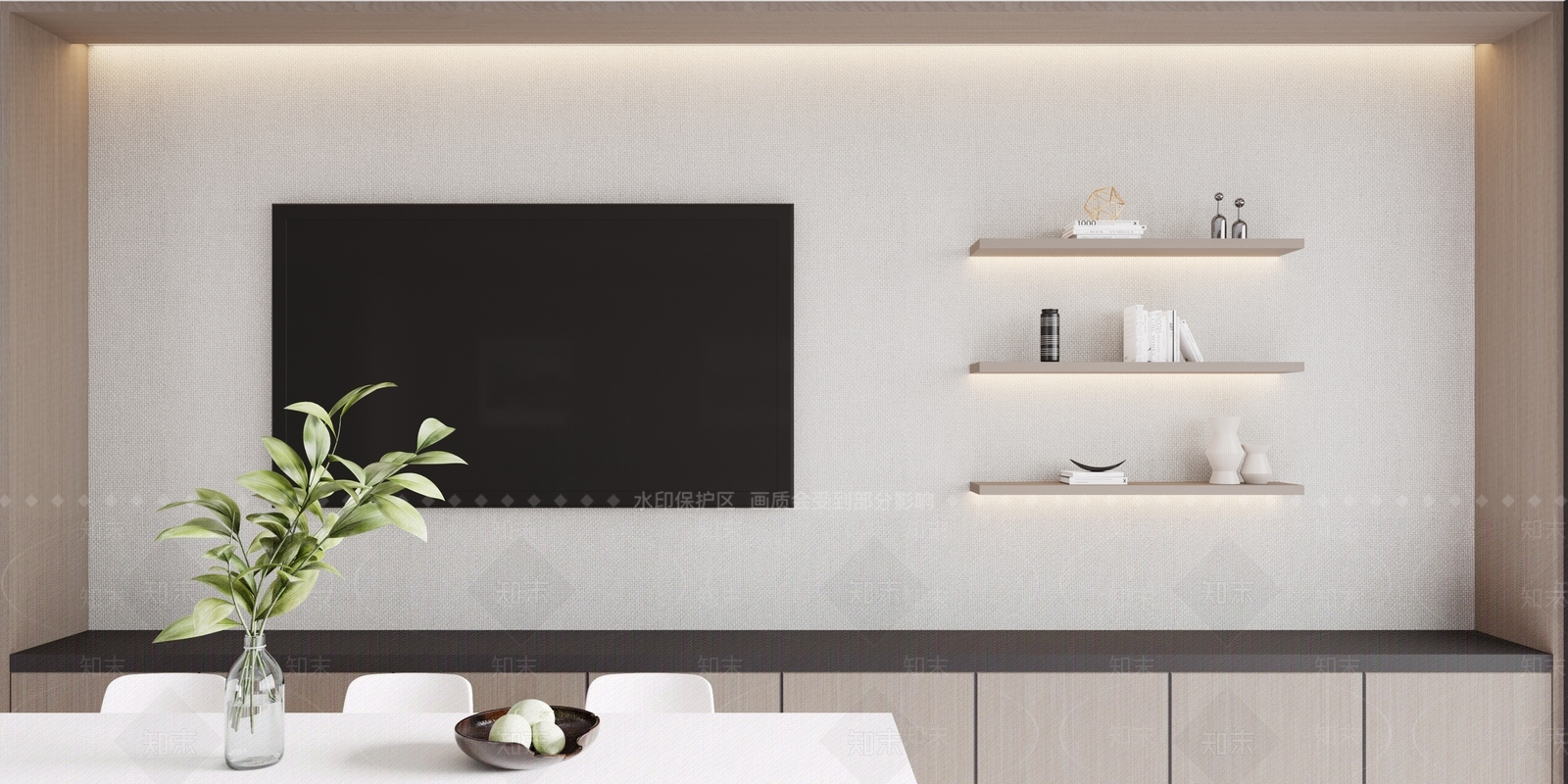 现代茶水间3D模型下载【ID:1126324061】