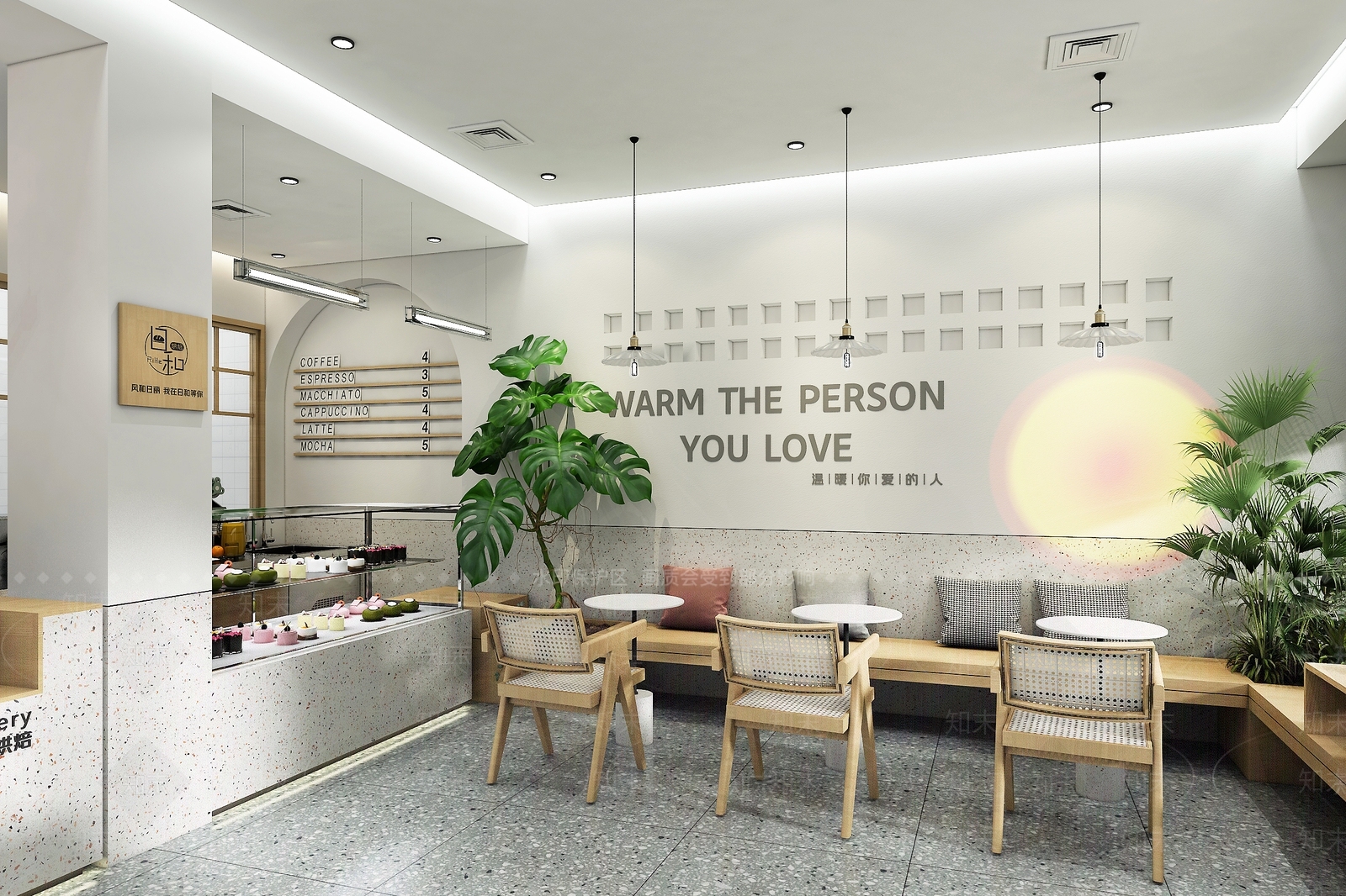 现代蛋糕面包店3D模型下载【ID:1126354100】